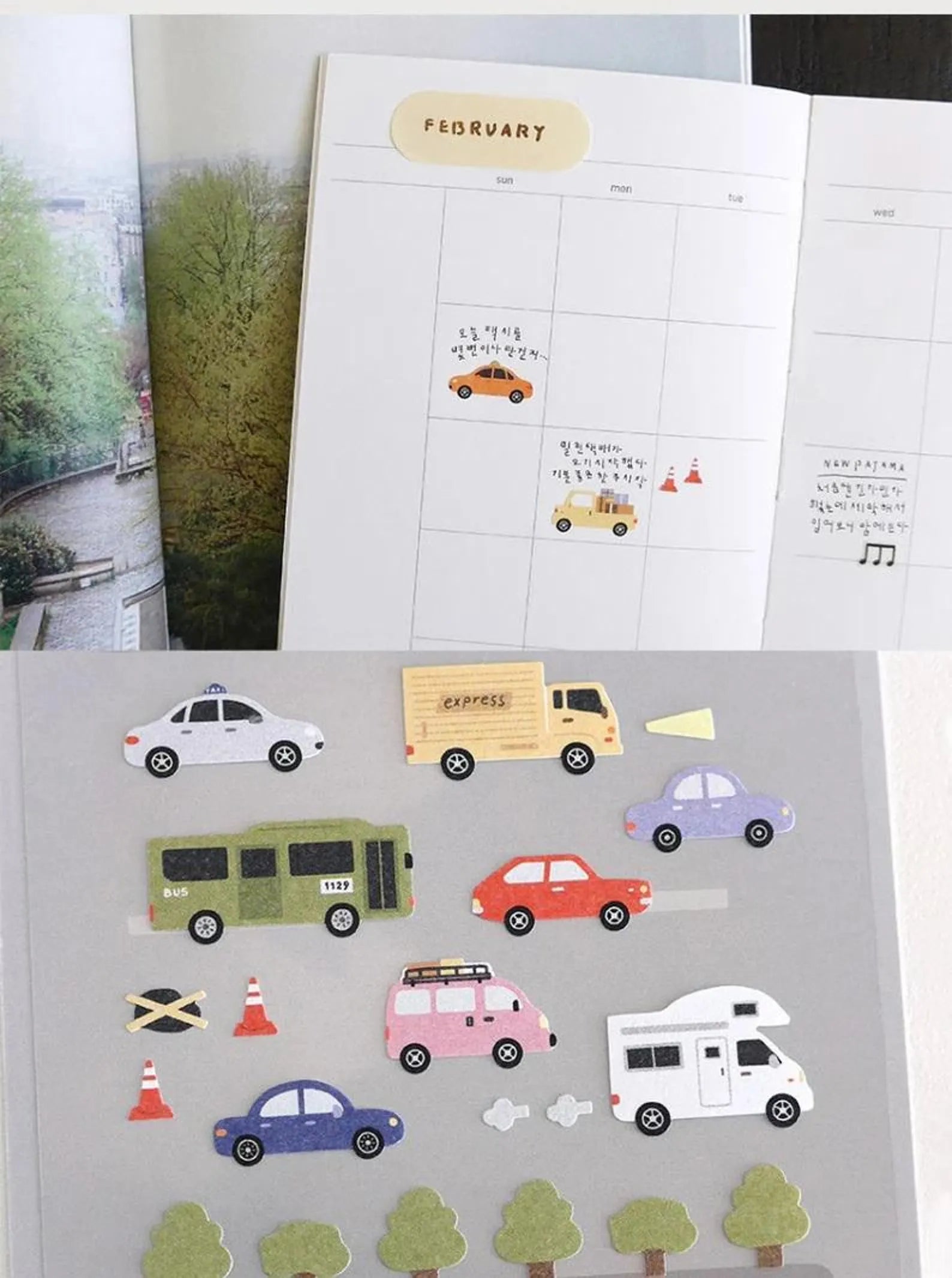 Suatelier - Cars Deco Sticker Sheet