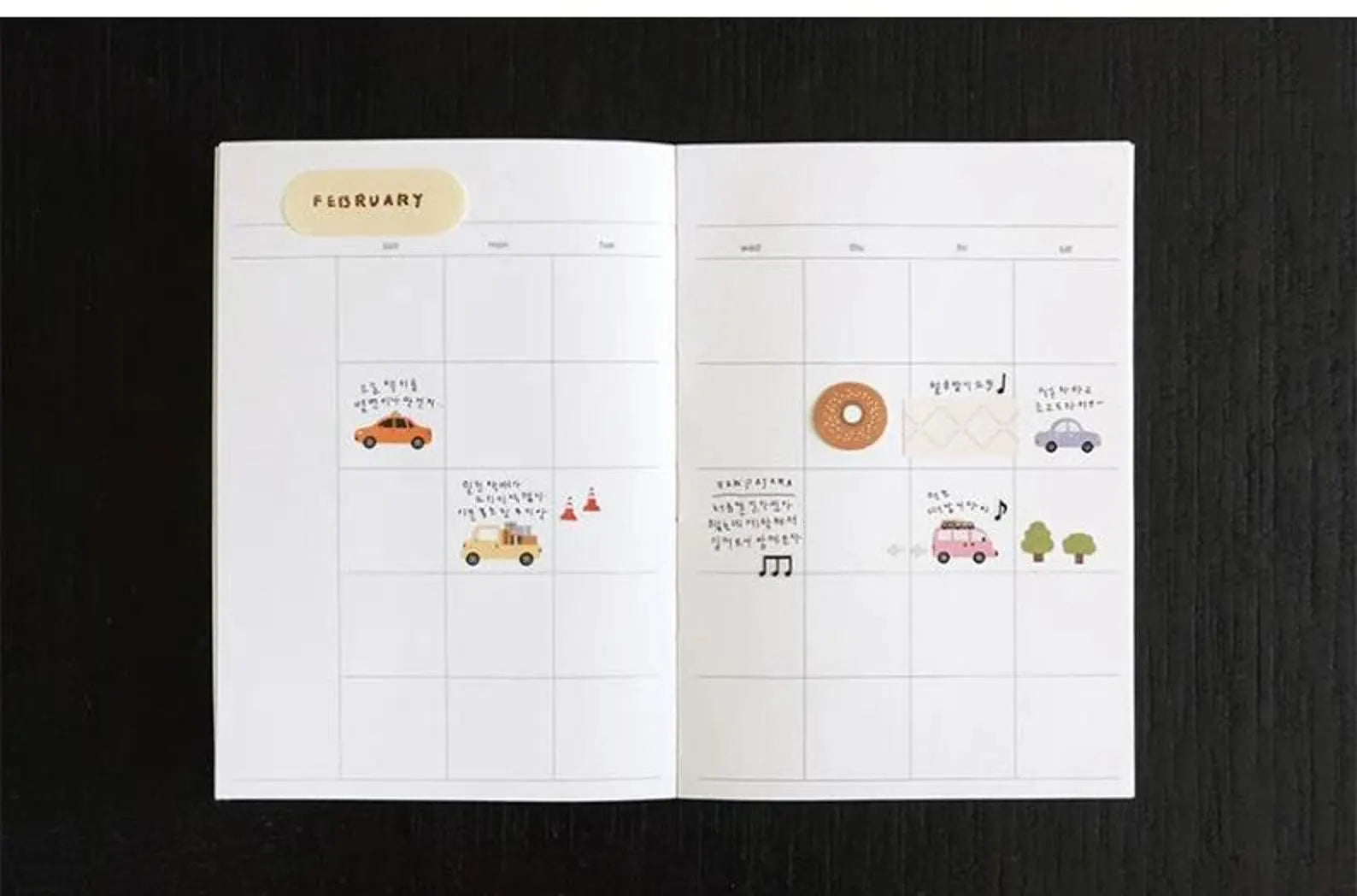 Suatelier - Cars Deco Sticker Sheet