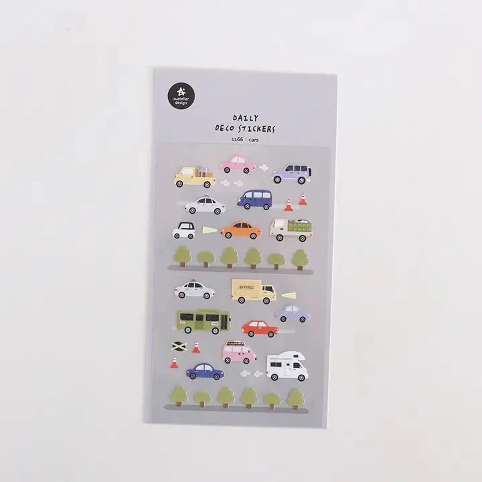 Suatelier - Cars Deco Sticker Sheet
