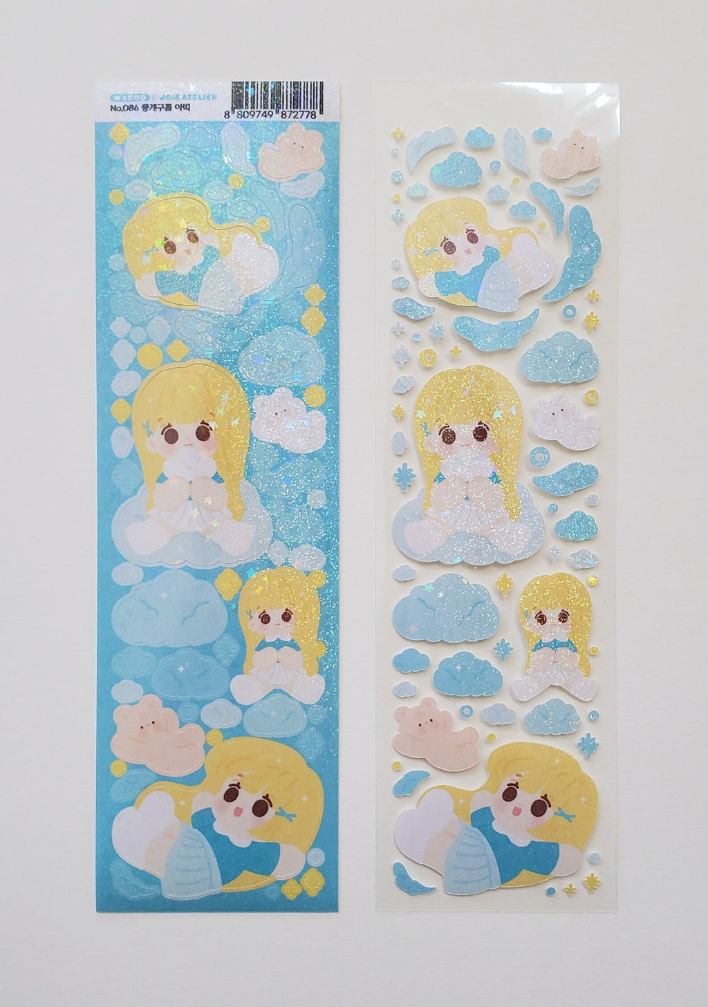 Joie Atelier - Cloudy Cloud Sticker Sheet