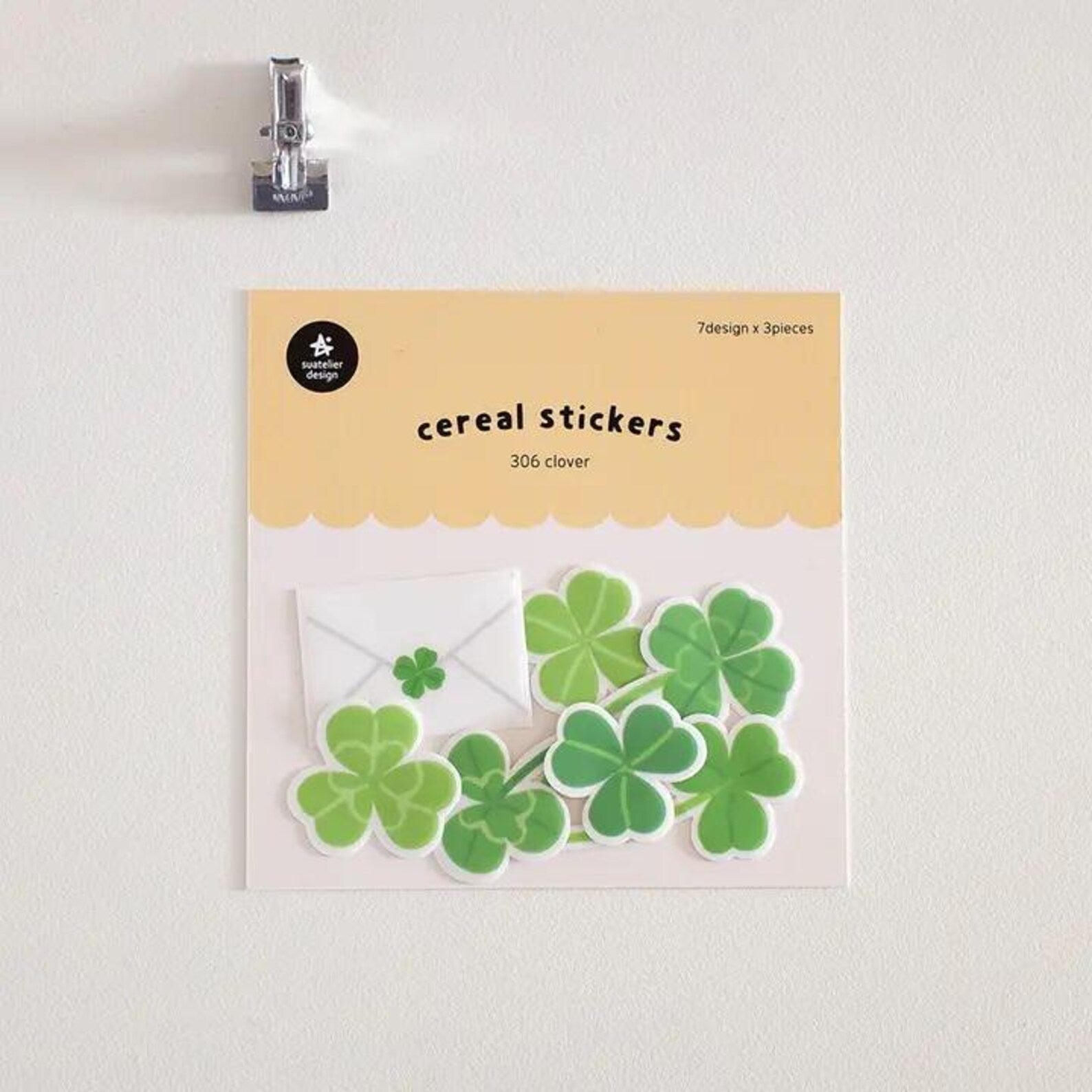 Suatelier - Clover Cereal Deco Stickers