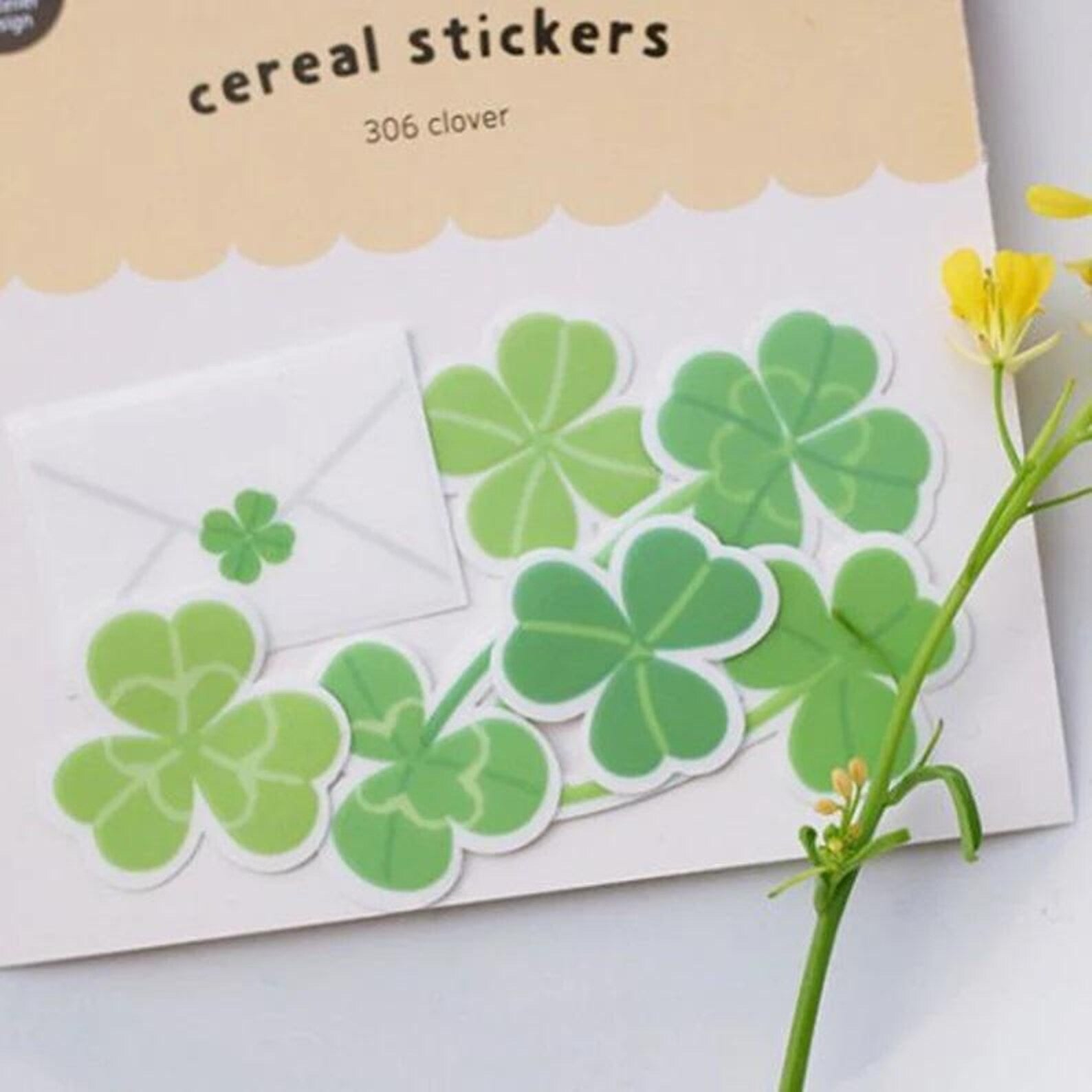 Suatelier - Clover Cereal Deco Stickers