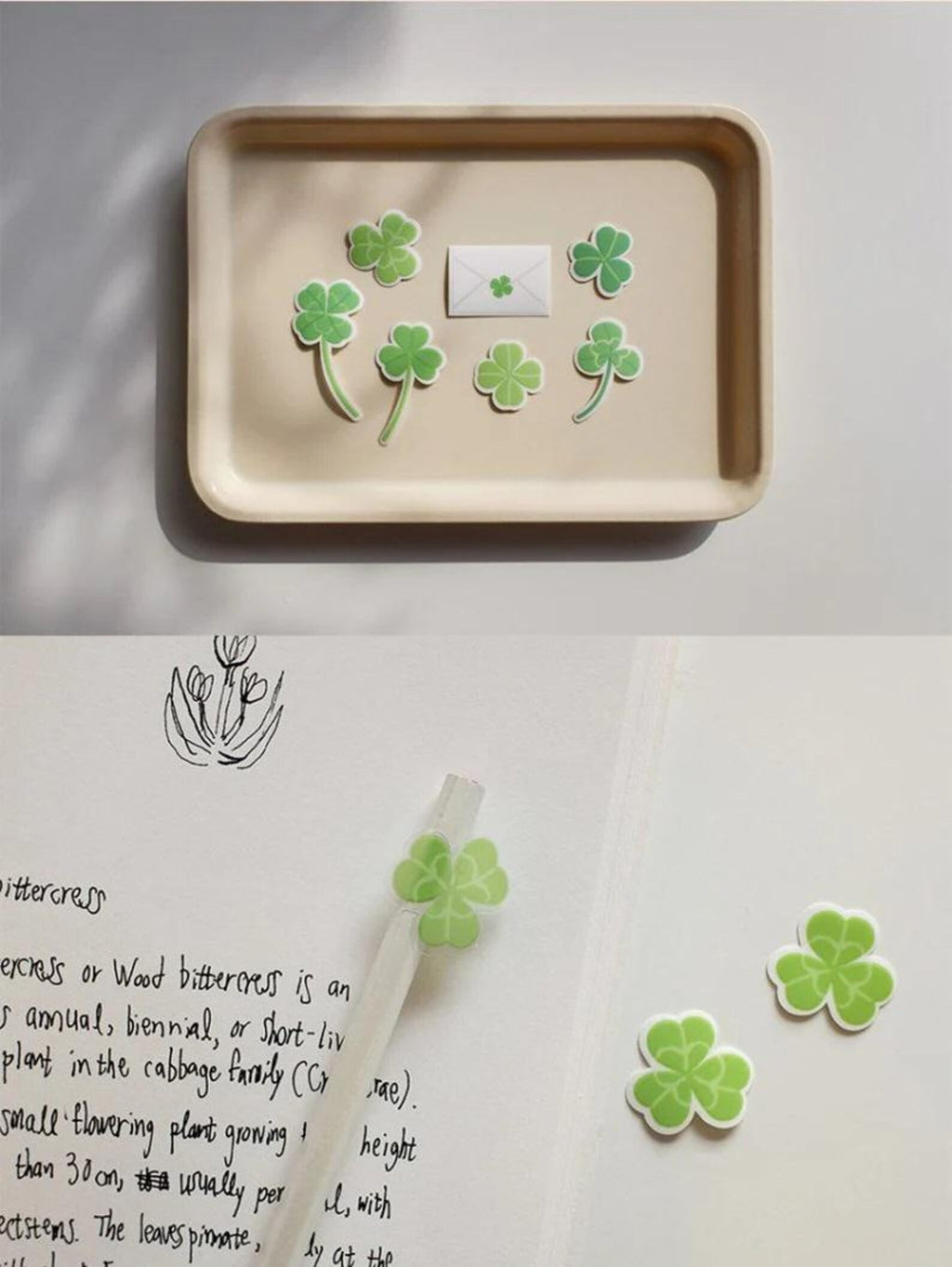 Suatelier - Clover Cereal Deco Stickers