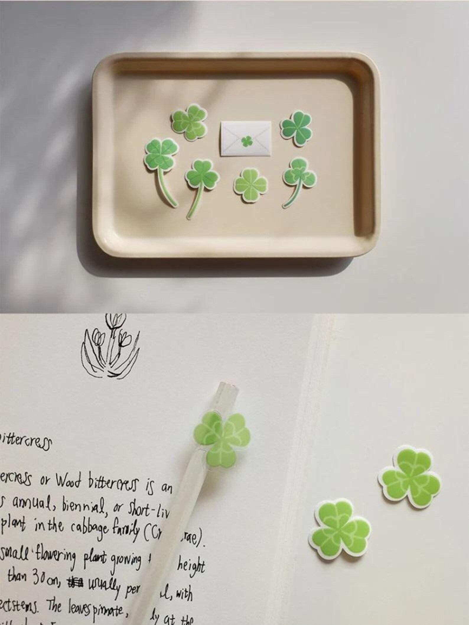 Suatelier - Clover Cereal Deco Stickers