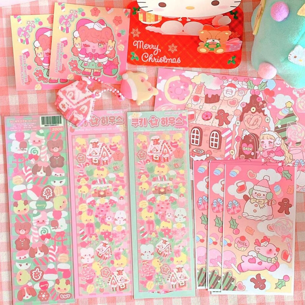 Seolkee Illust - Cookie House Deco Sticker Sheet