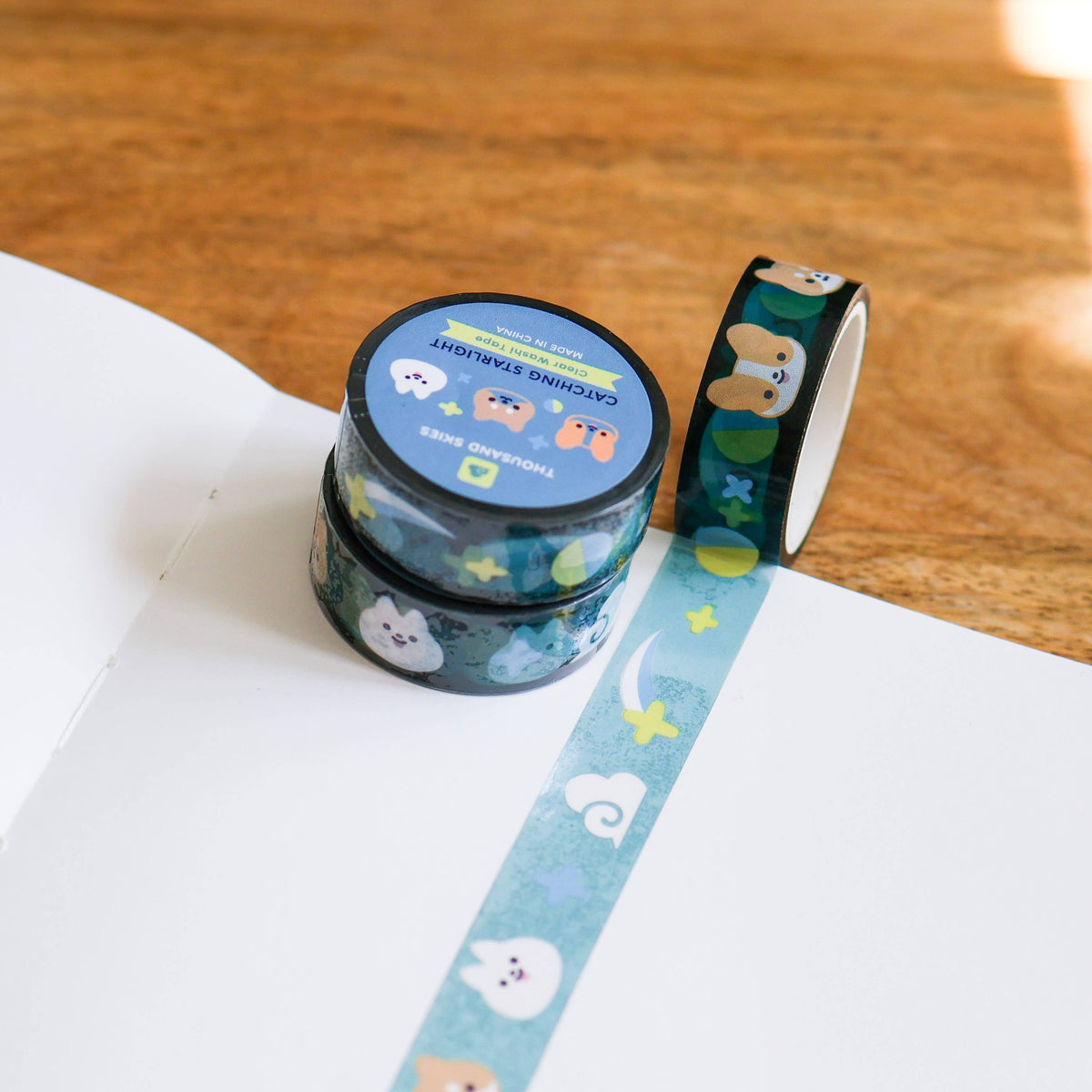 PET Tape (Transparent) Catching Starlight