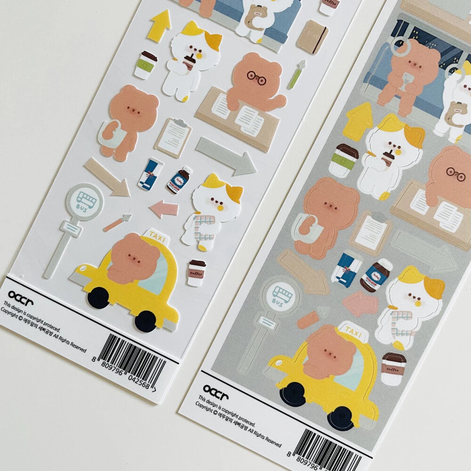 Eddur - Chiddu & Beddu Same Days Deco Sticker Sheet