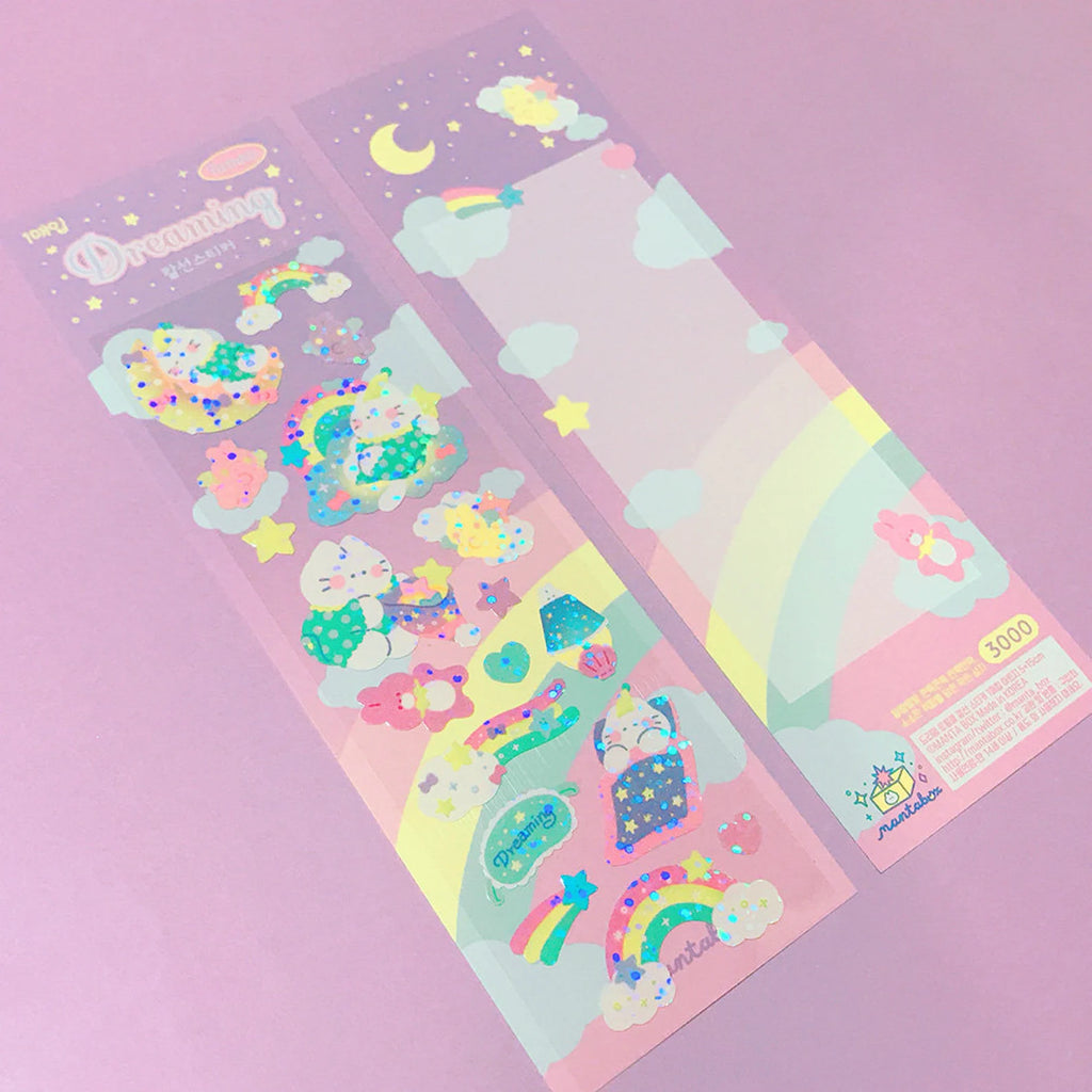 Mantabox - Dreaming Twinkle Deco Sticker Sheet
