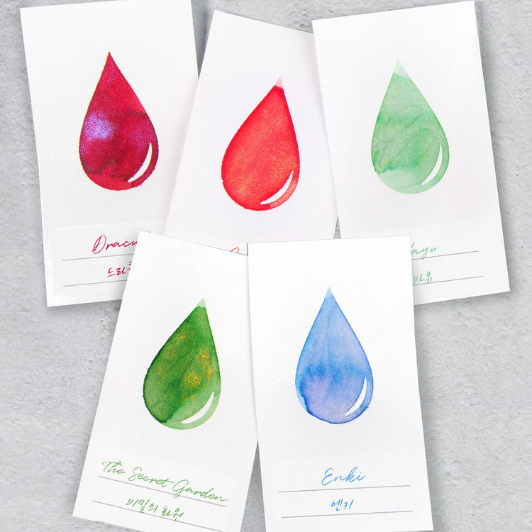 Wearingeul - Ink Drop Color Swatch(50 sheets)