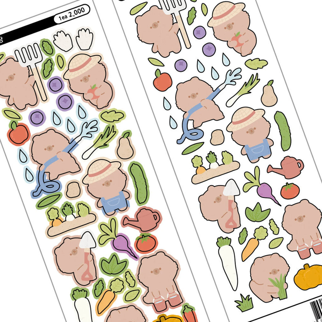 Eddur - Beddu's Farm Deco Sticker Sheet