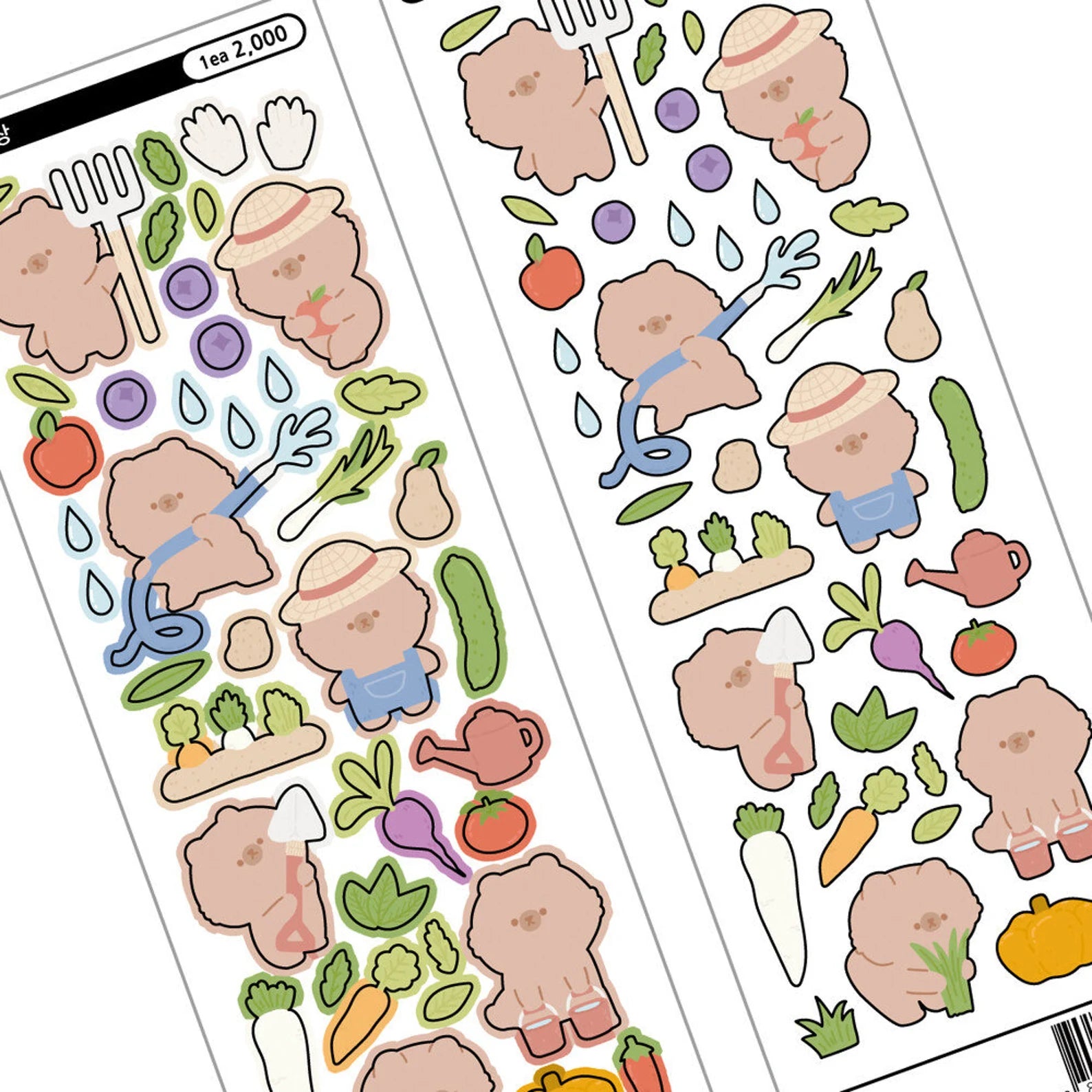 Eddur - Beddu's Farm Deco Sticker Sheet