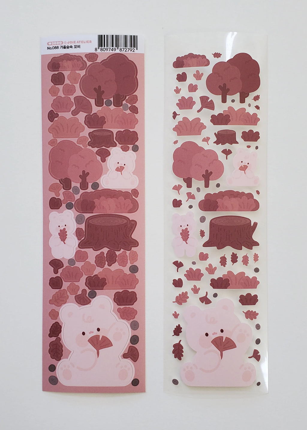 Joie Atelier - Fall Forest Kobi Deco Sticker Sheet