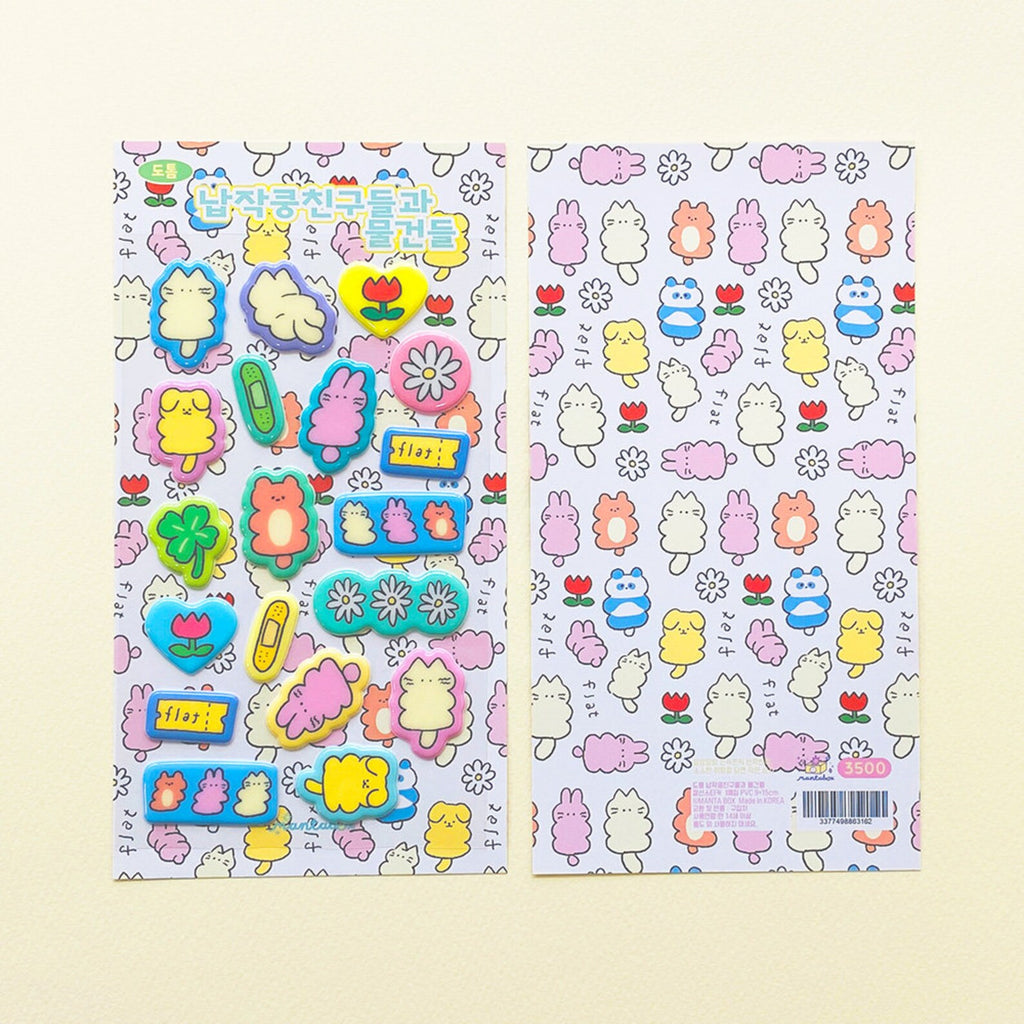 Mantabox - Flat Stuff Deco Sticker Sheet