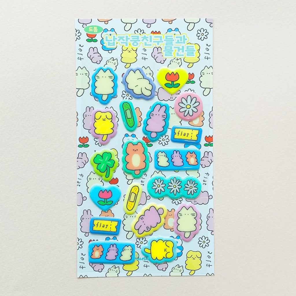 Mantabox - Flat Stuff Deco Sticker Sheet