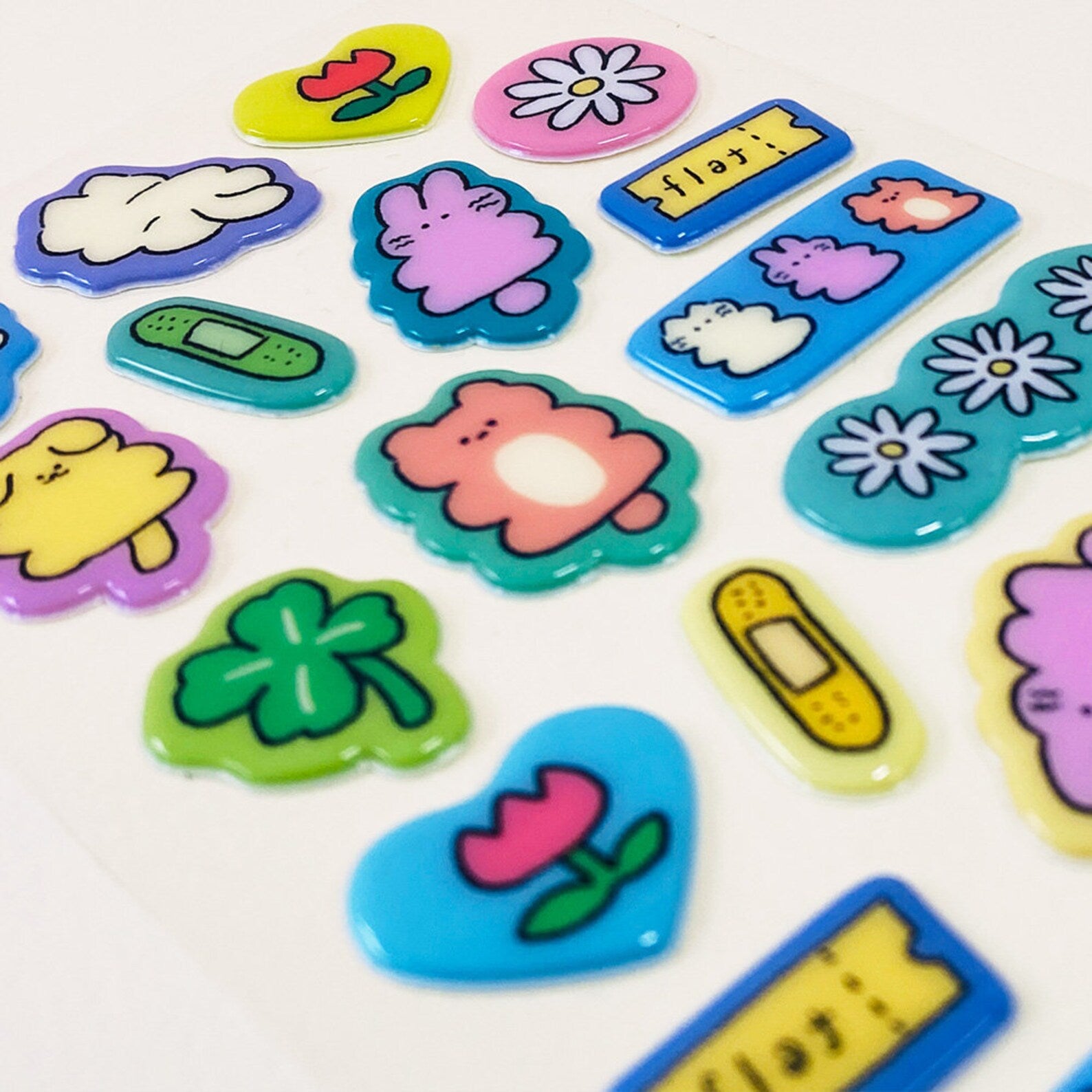 Mantabox - Flat Stuff Deco Sticker Sheet