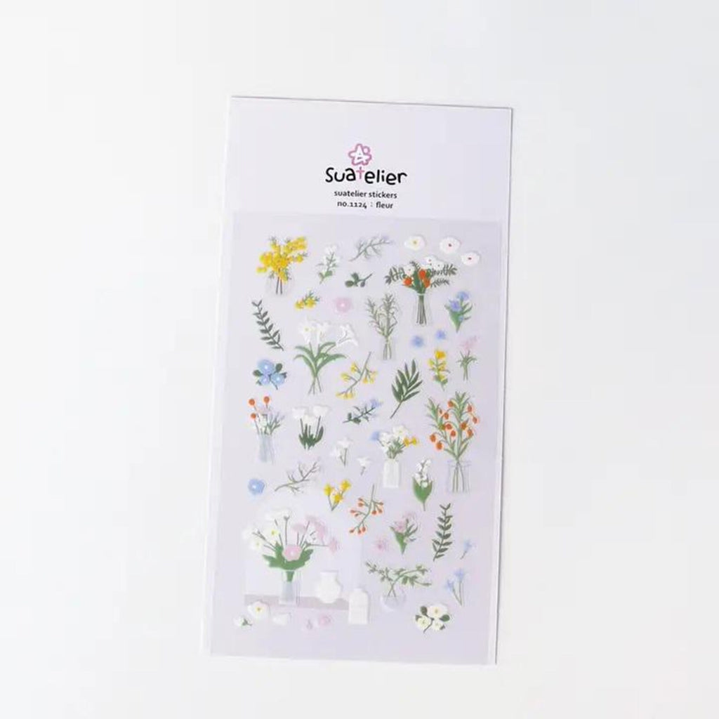 Suatelier - Fleur Deco Sticker Sheet