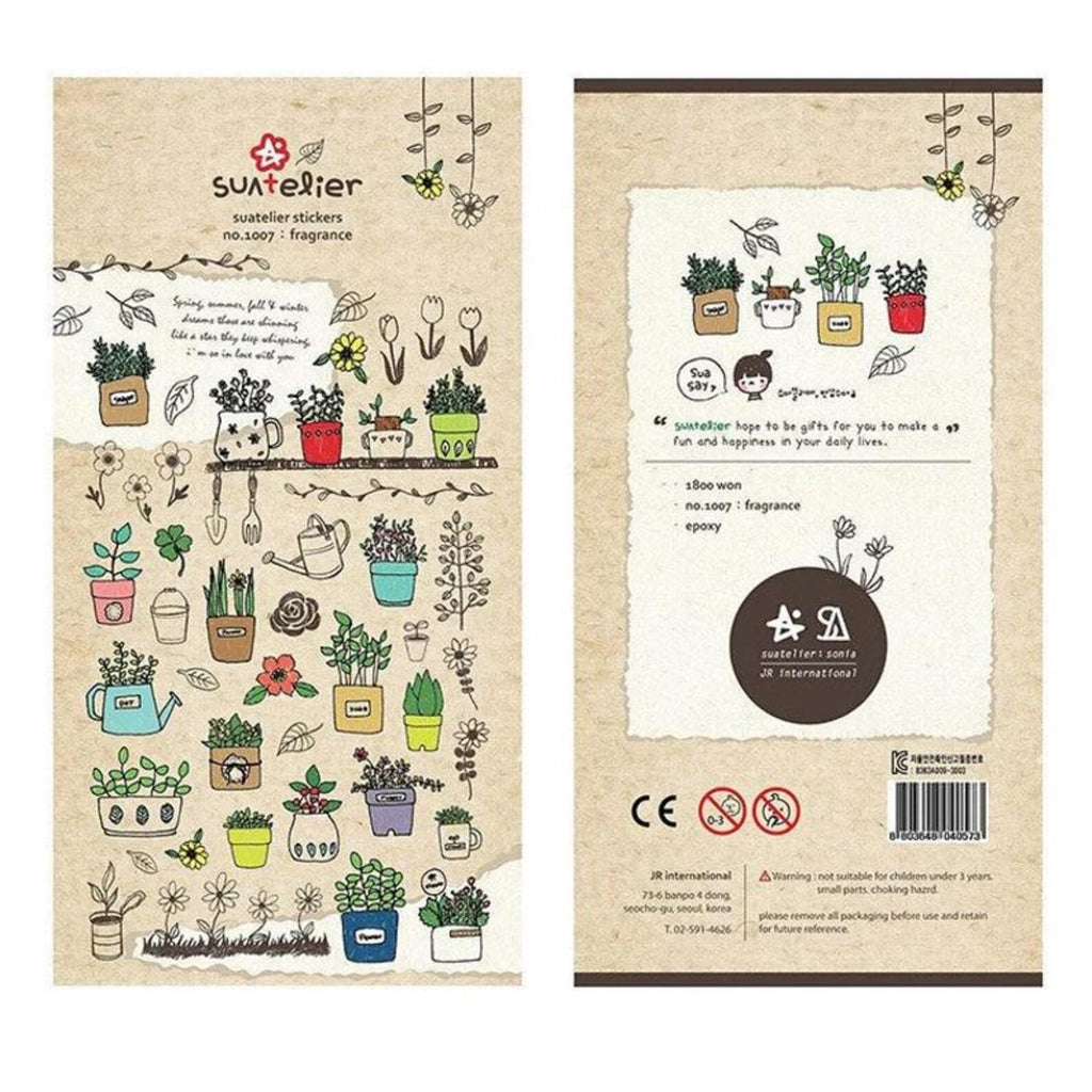 Suatelier - Fragrance Deco Sheet Sticker