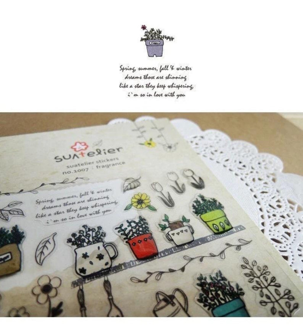 Suatelier - Fragrance Deco Sheet Sticker