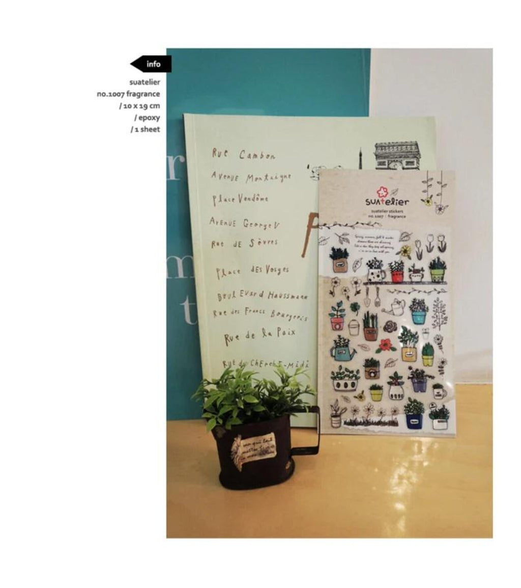 Suatelier - Fragrance Deco Sheet Sticker