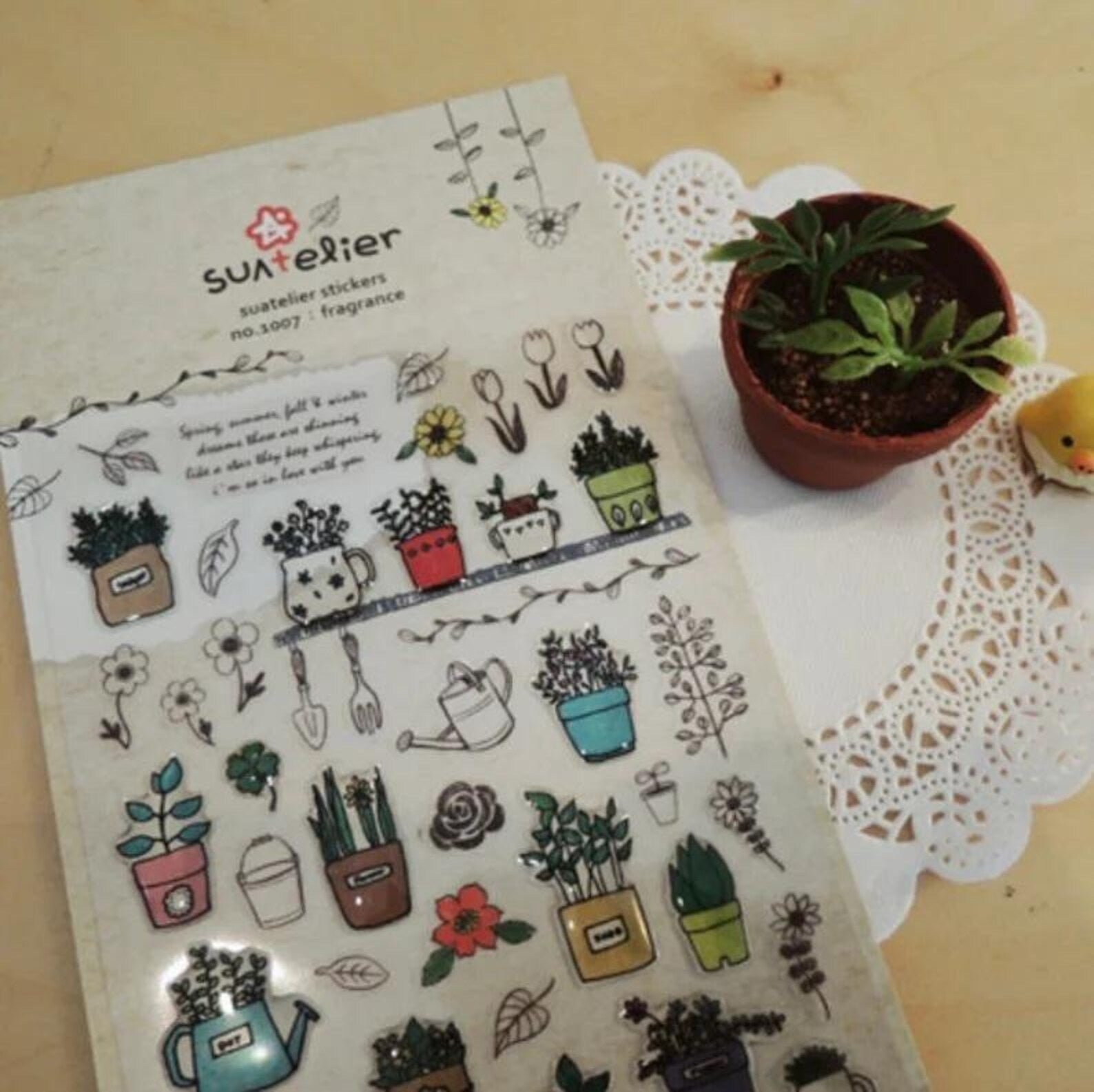 Suatelier - Fragrance Deco Sheet Sticker
