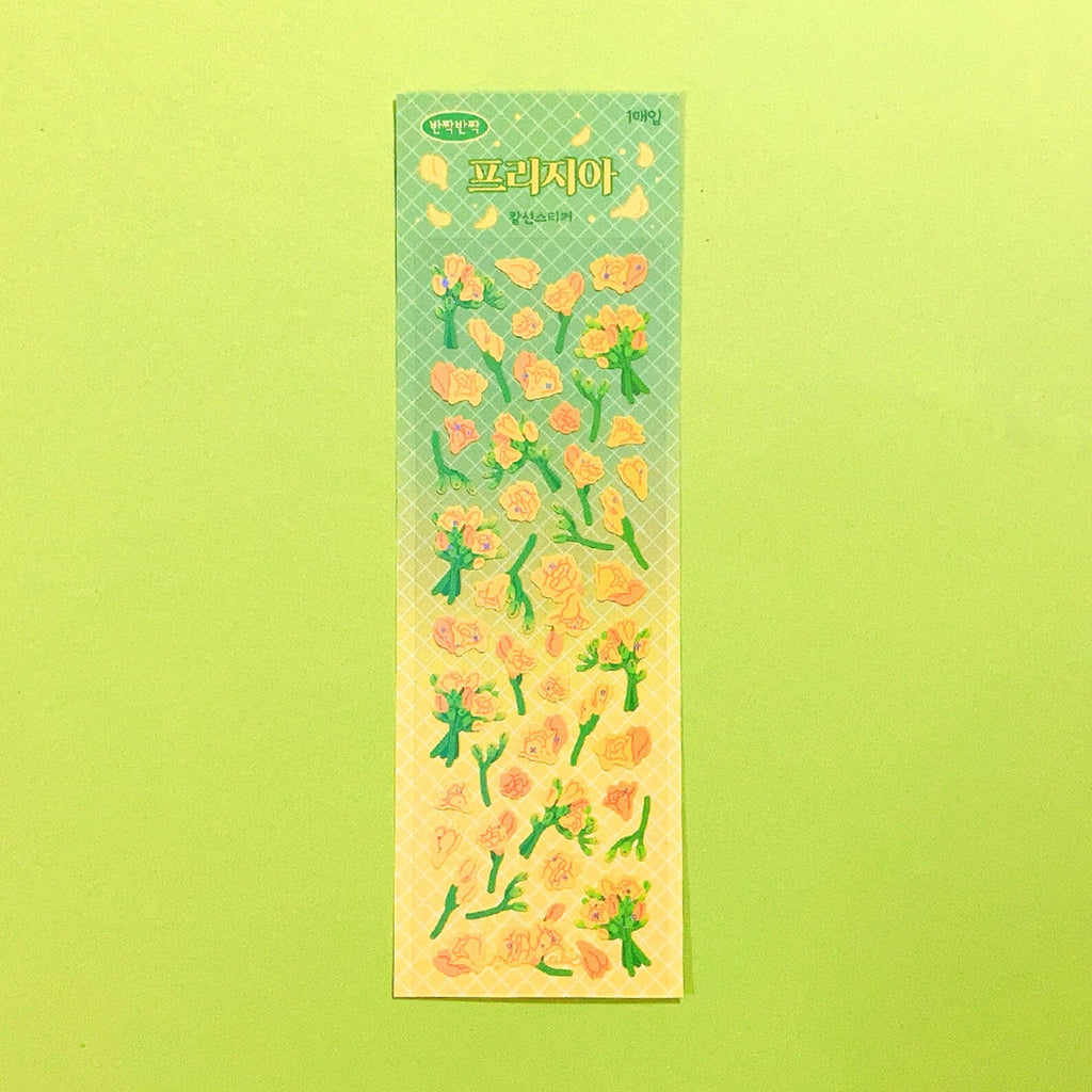 Mantabox - Freesia Deco Sticker Sheet