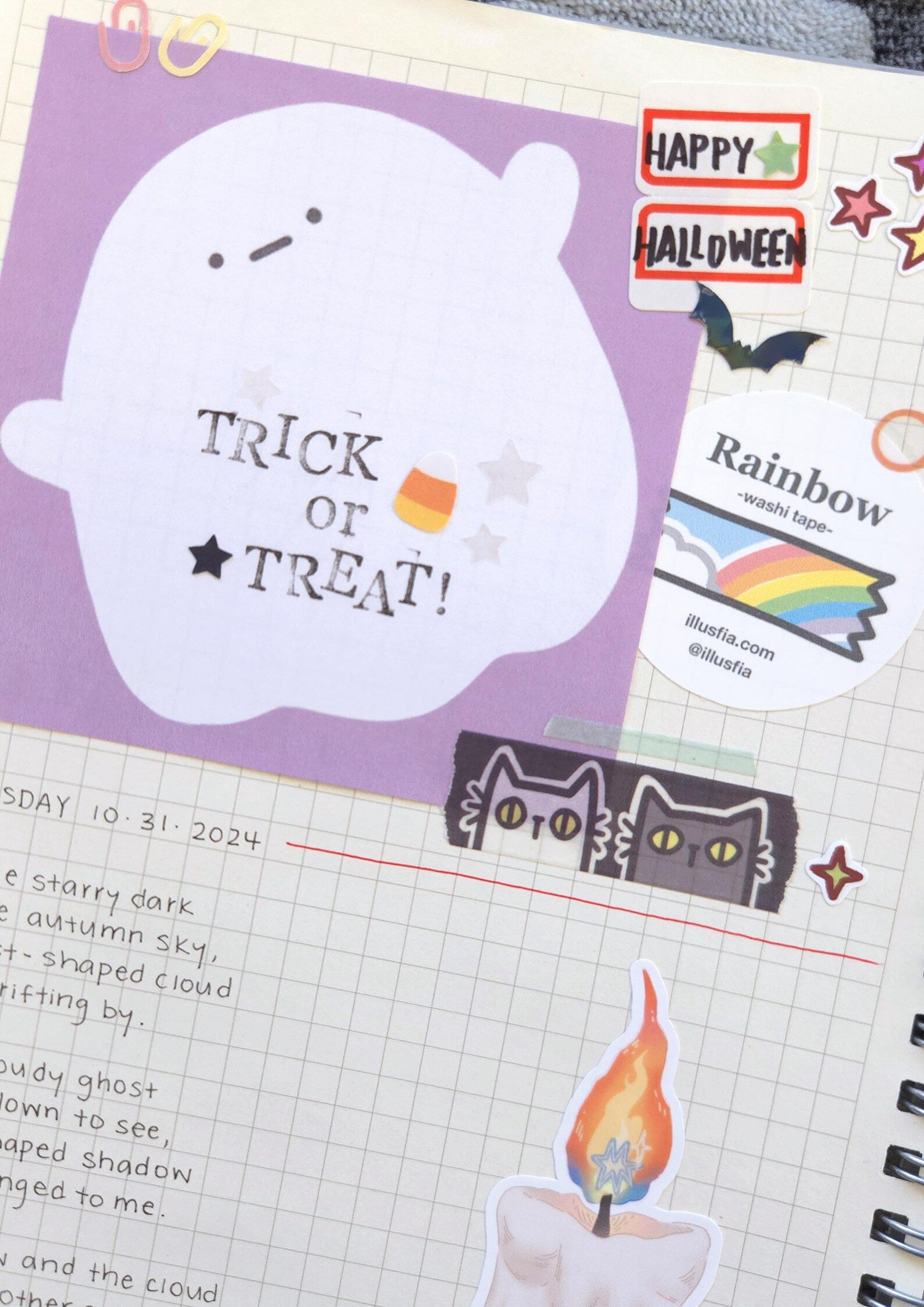 Illusfia - Little Ghost Notepad