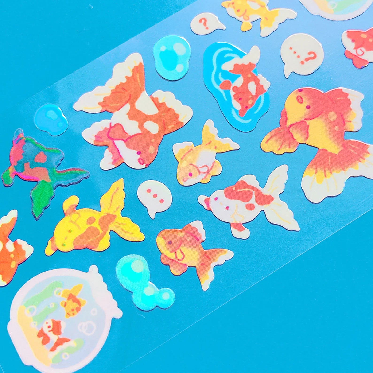 Mantabox - Goldfish Deco Sticker Sheet