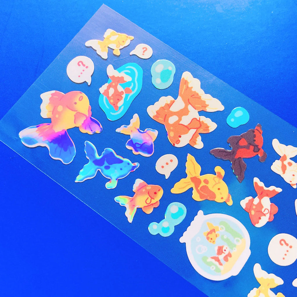 Mantabox - Goldfish Deco Sticker Sheet
