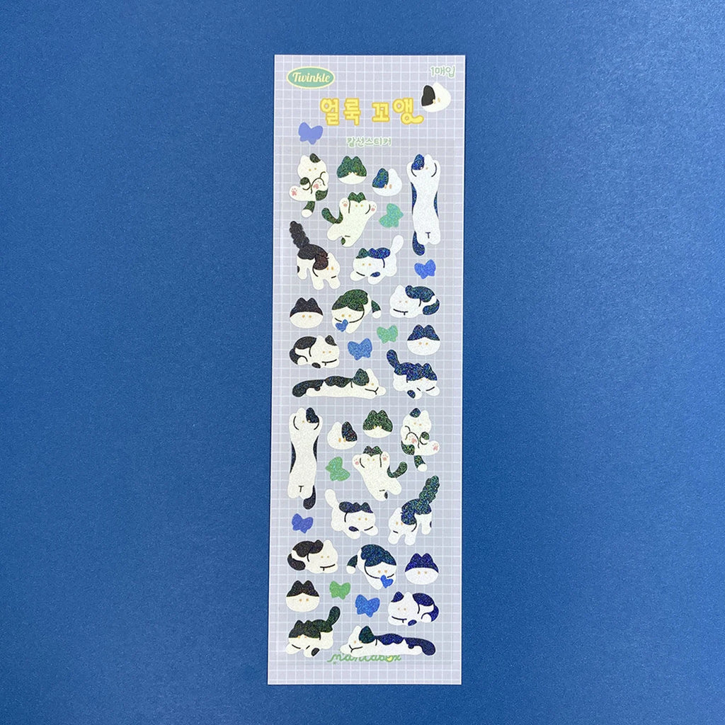 Mantabox - Holstein Kitten Deco Sticker Sheet