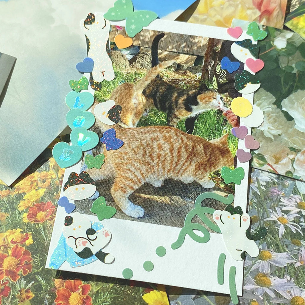 Mantabox - Holstein Kitten Deco Sticker Sheet