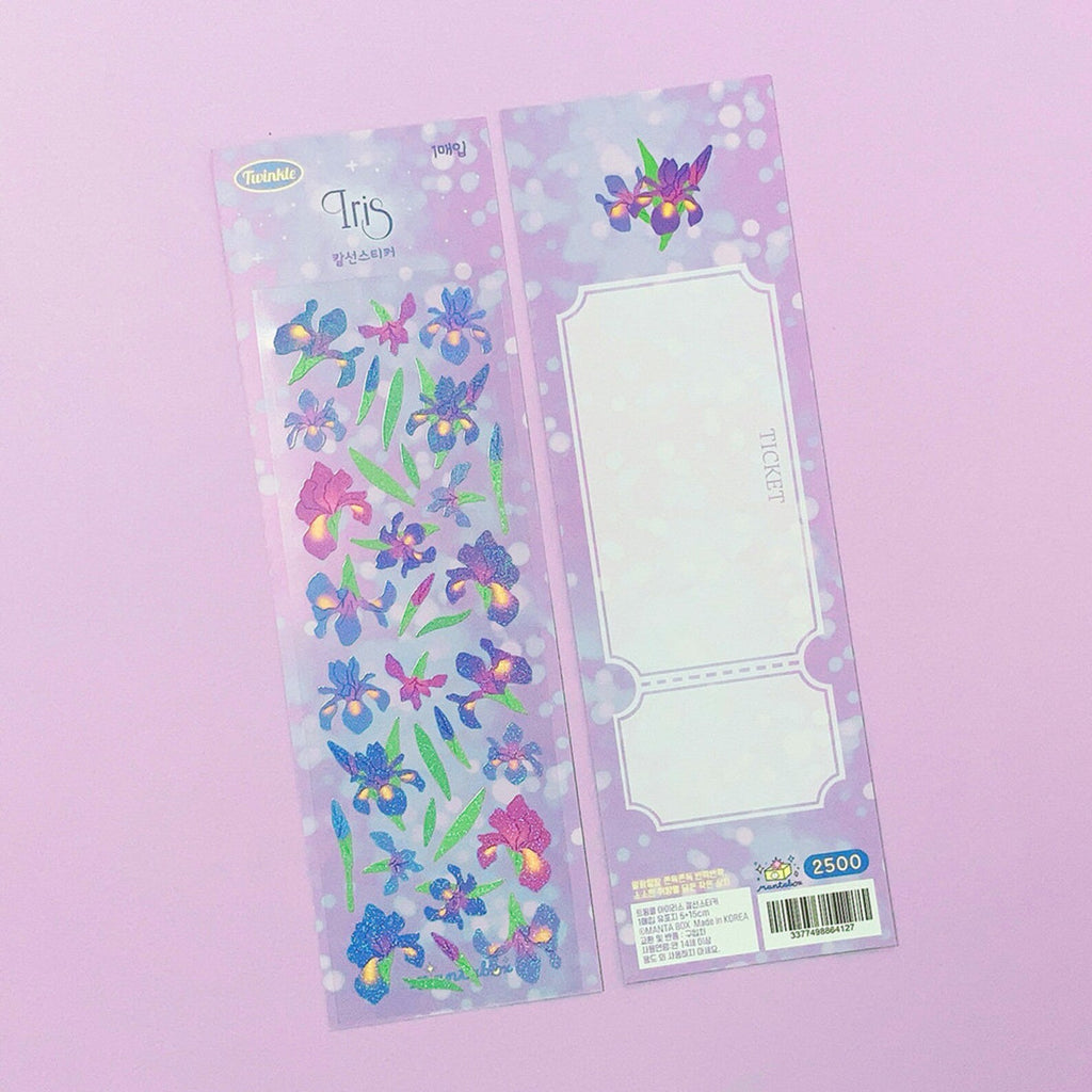 Mantabox - Iris Deco Sticker Sheet