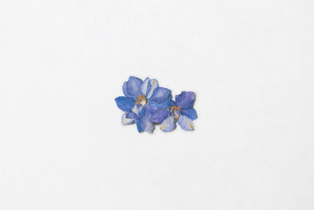 Appree - Pressed Flower Sticker Larkspur