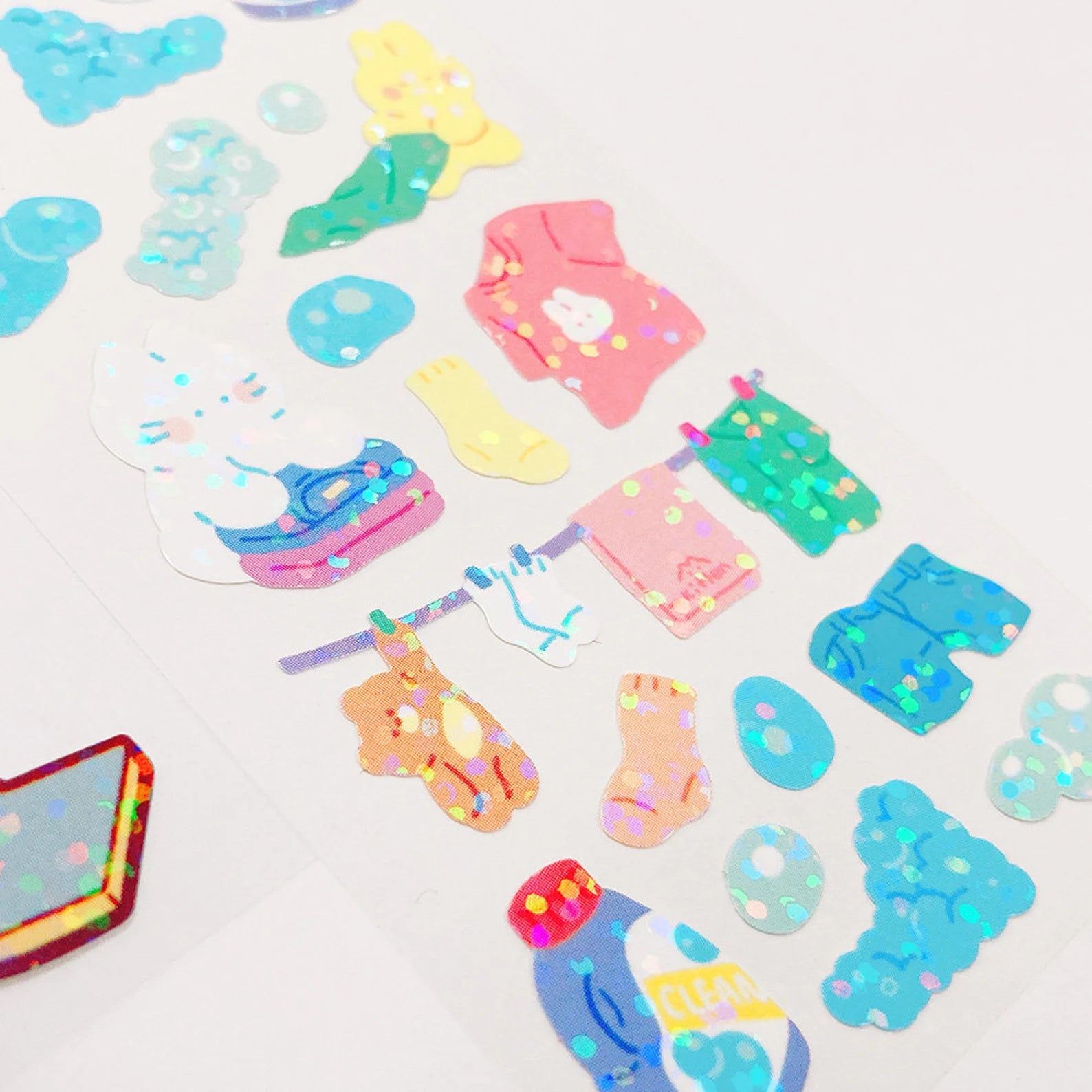 Mantabox - Laundry Kitten Deco Sticker Sheet