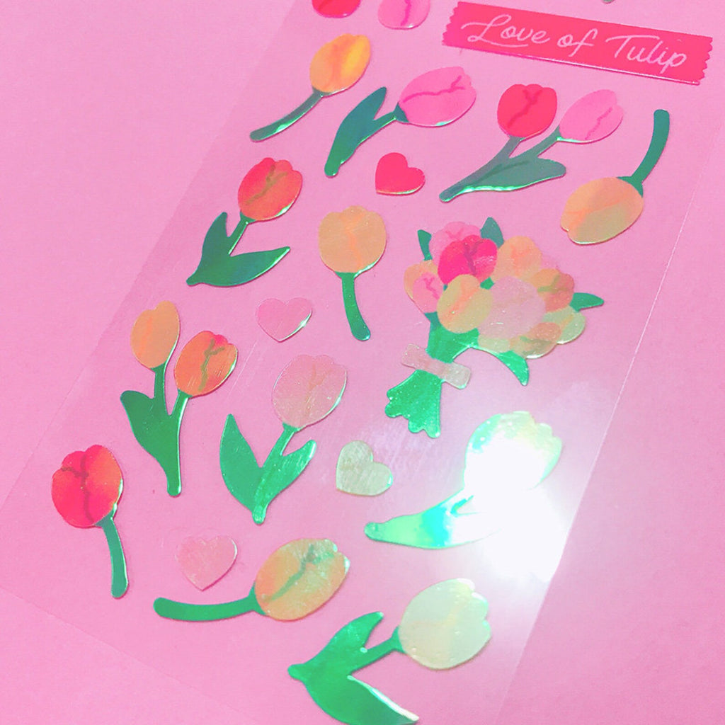 Mantabox - Love of tulip Deco Sticker Sheet