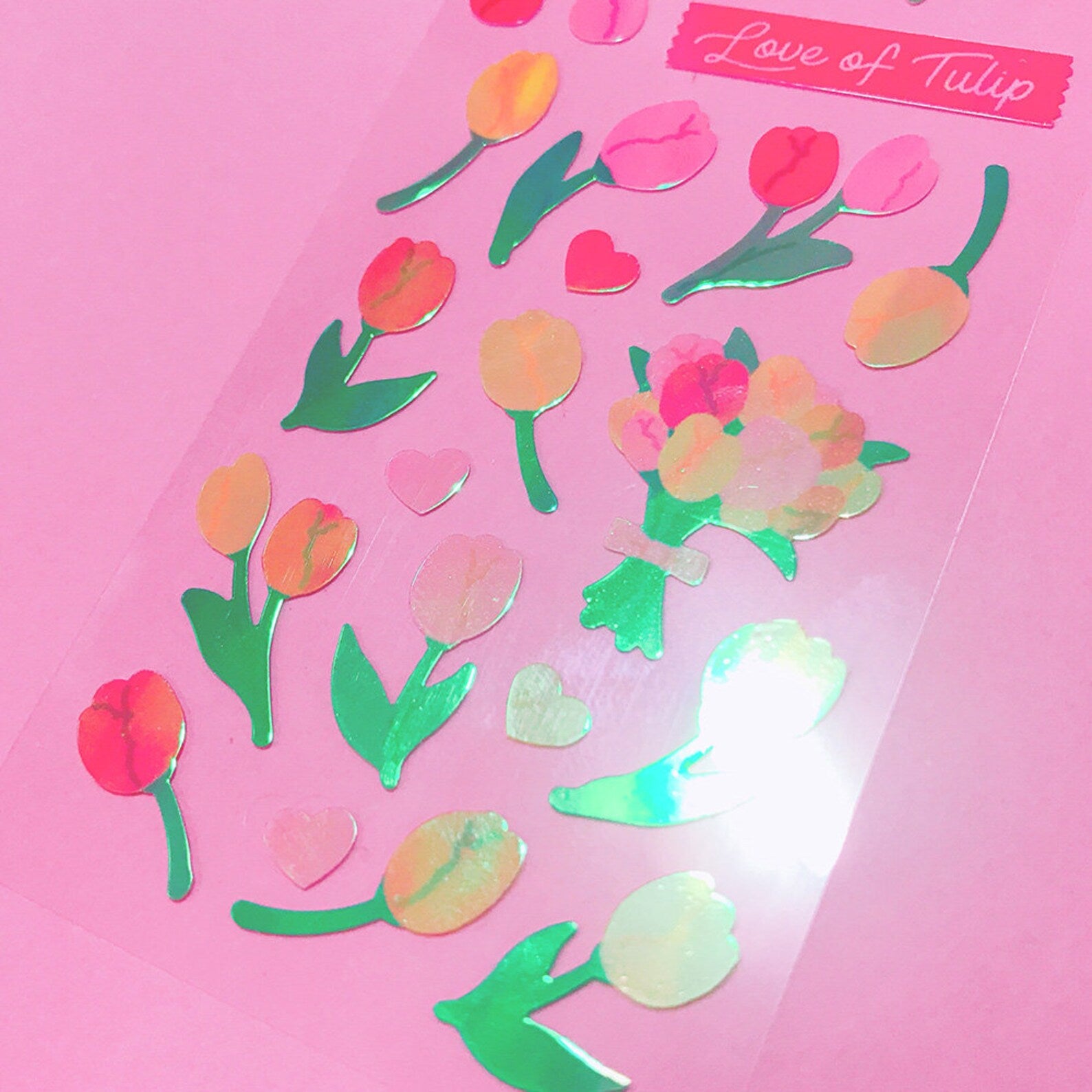 Mantabox - Love of tulip Deco Sticker Sheet