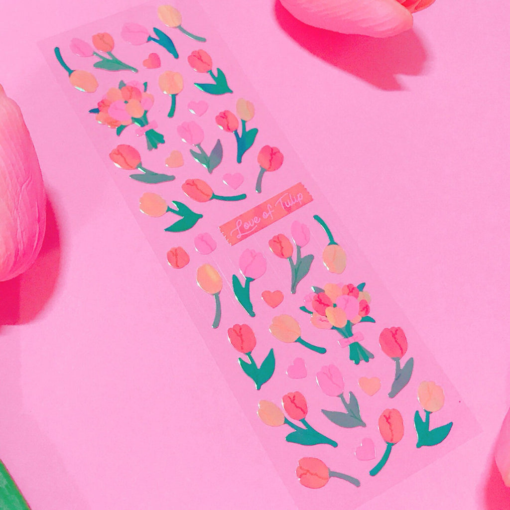 Mantabox - Love of tulip Deco Sticker Sheet
