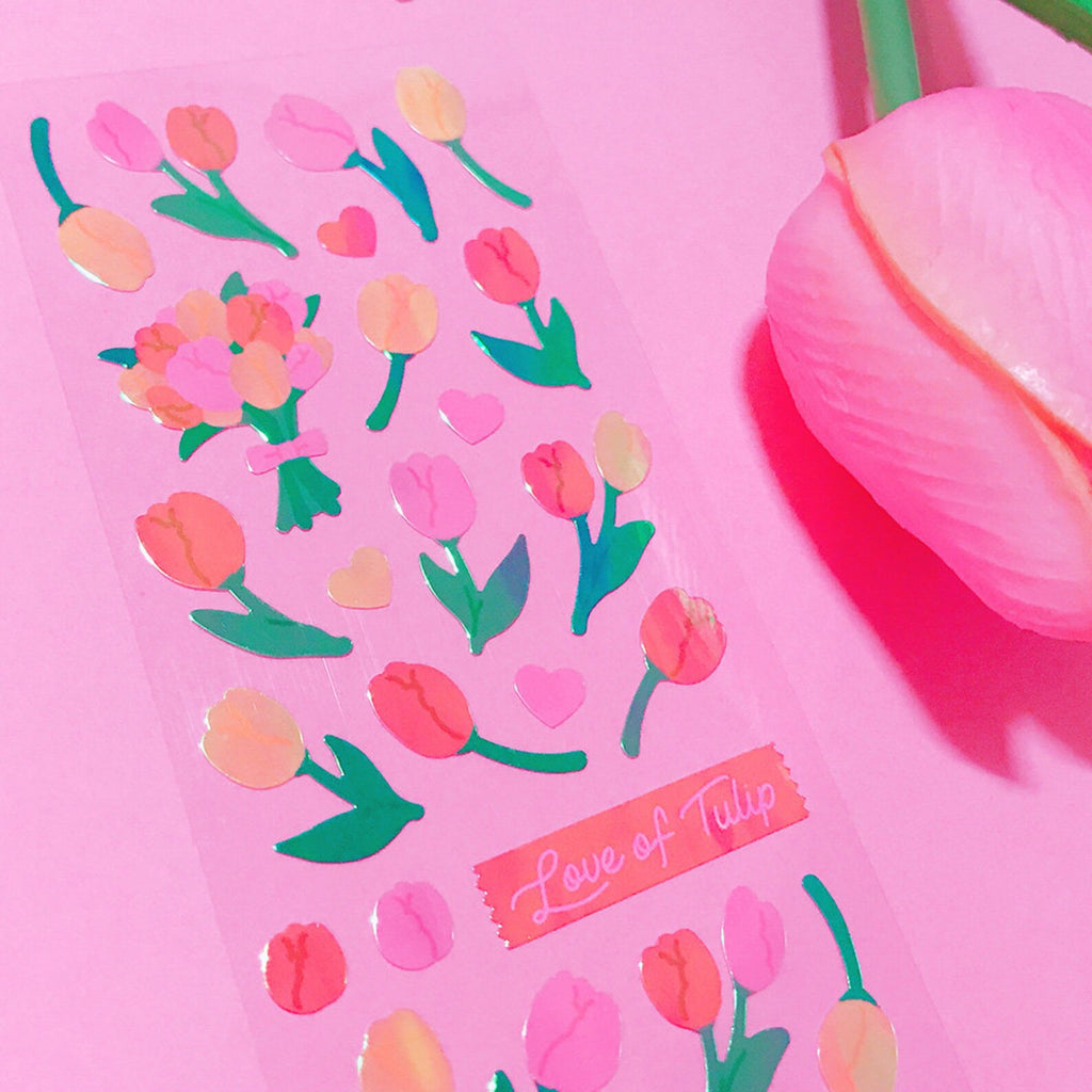 Mantabox - Love of tulip Deco Sticker Sheet