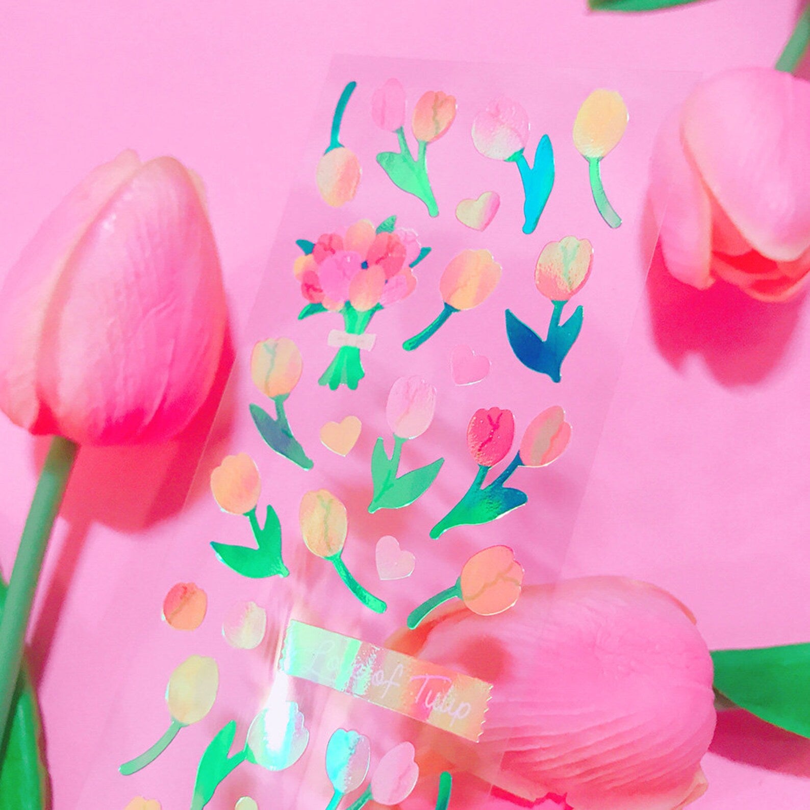 Mantabox - Love of tulip Deco Sticker Sheet