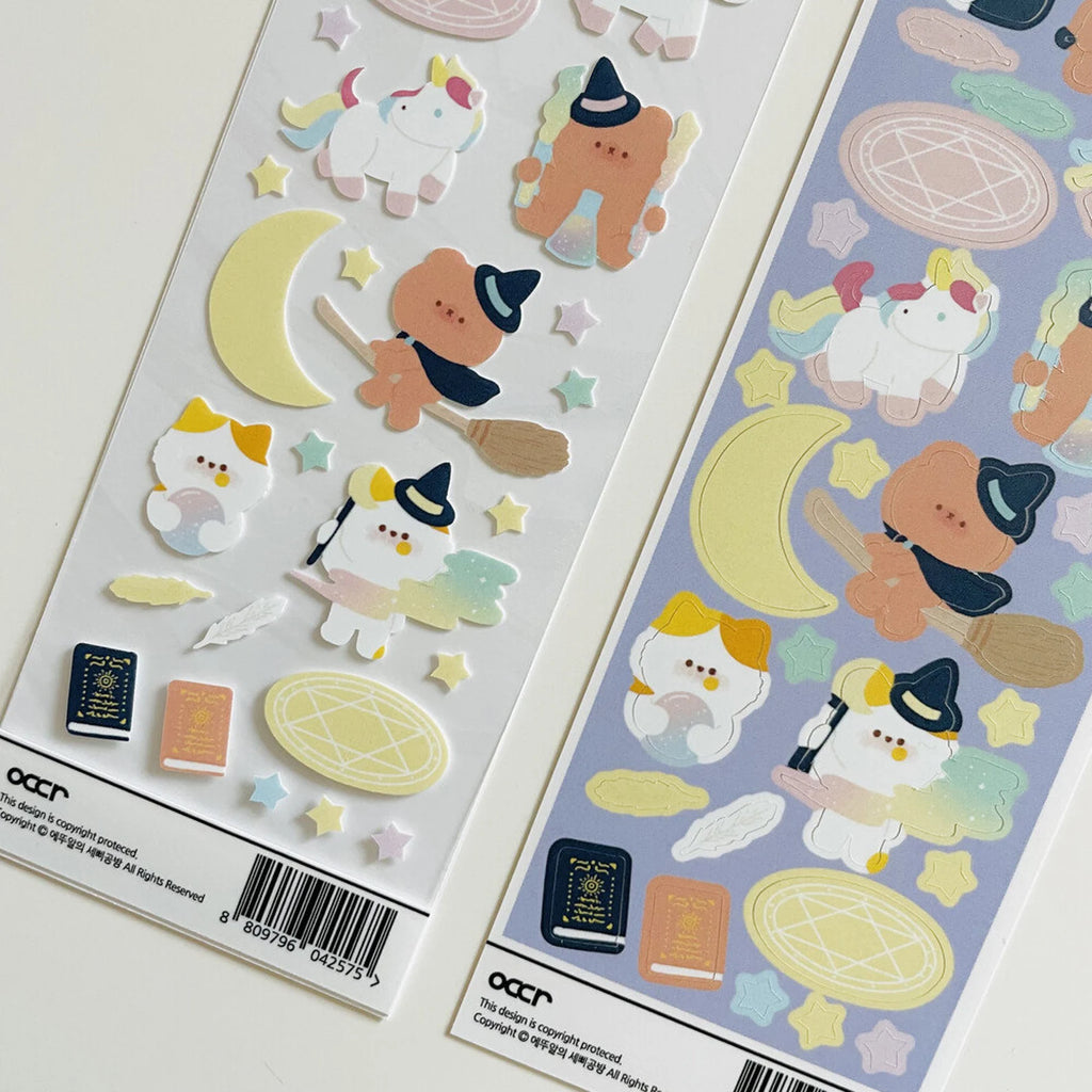 Eddur - Chiddu & Beddu Magic Deco Sticker Sheet