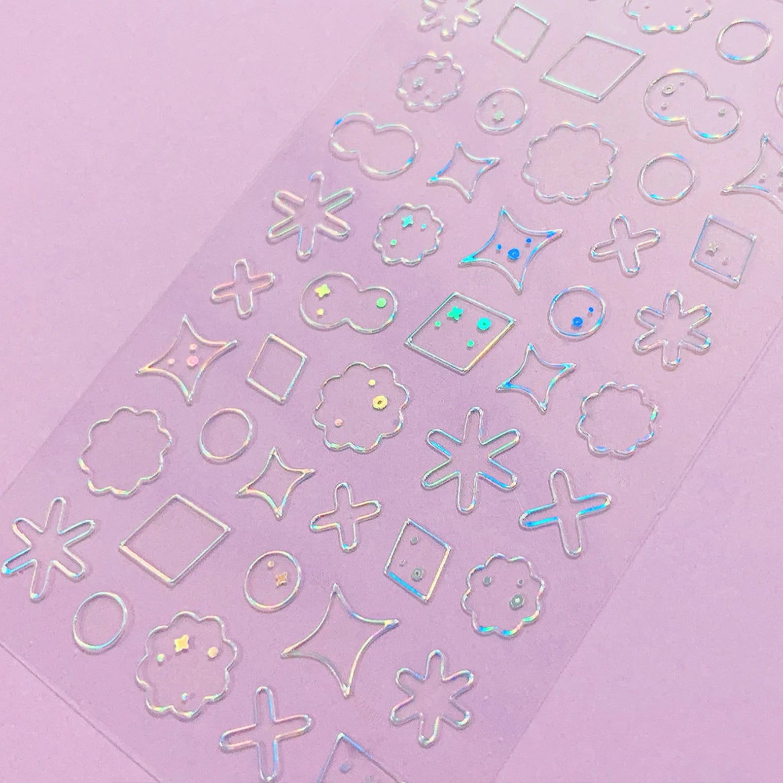 Mantabox - Transparent Deco Twinkle 2 Deco Sticker Sheet