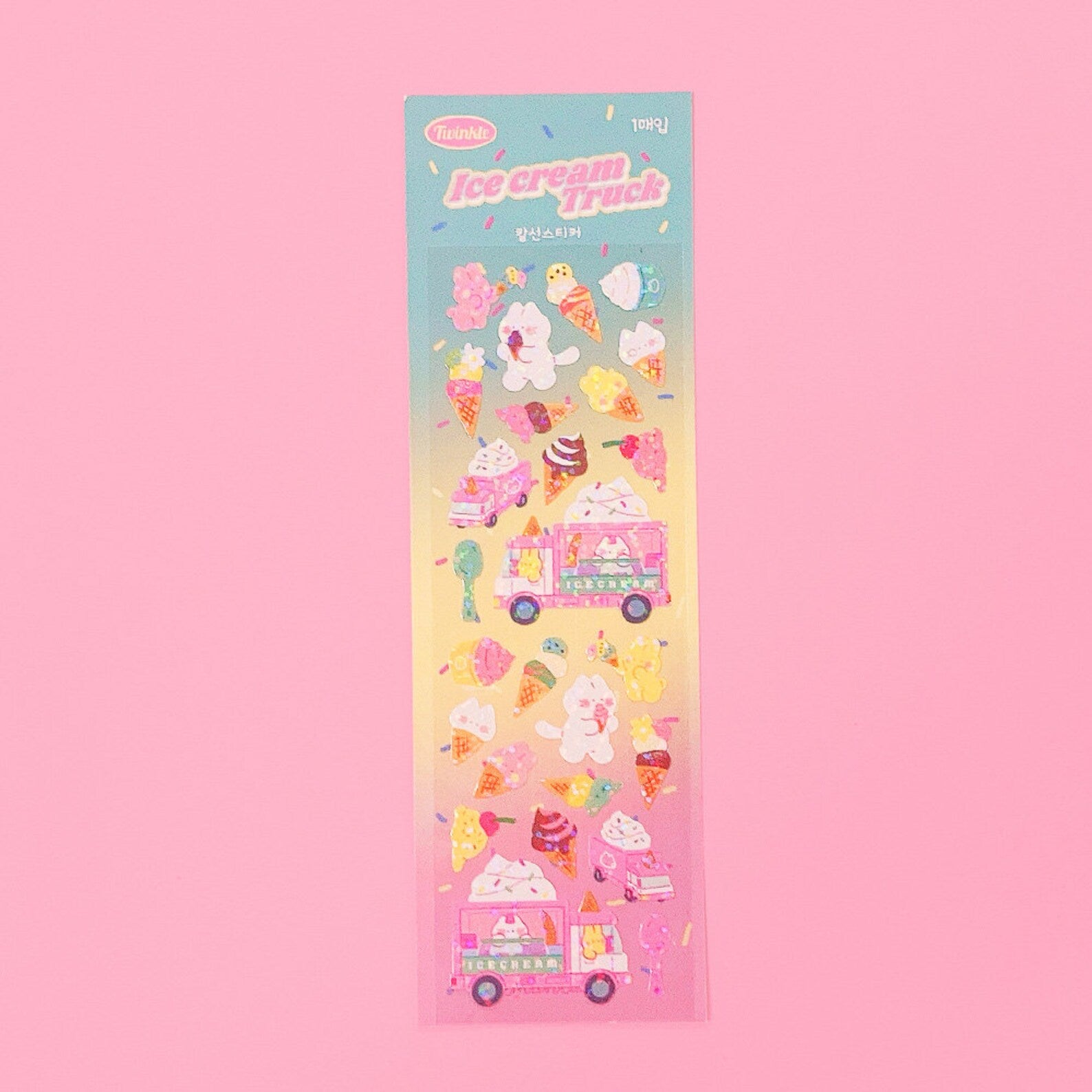 Mantabox - Icecream Truck Deco Sticker Sheet