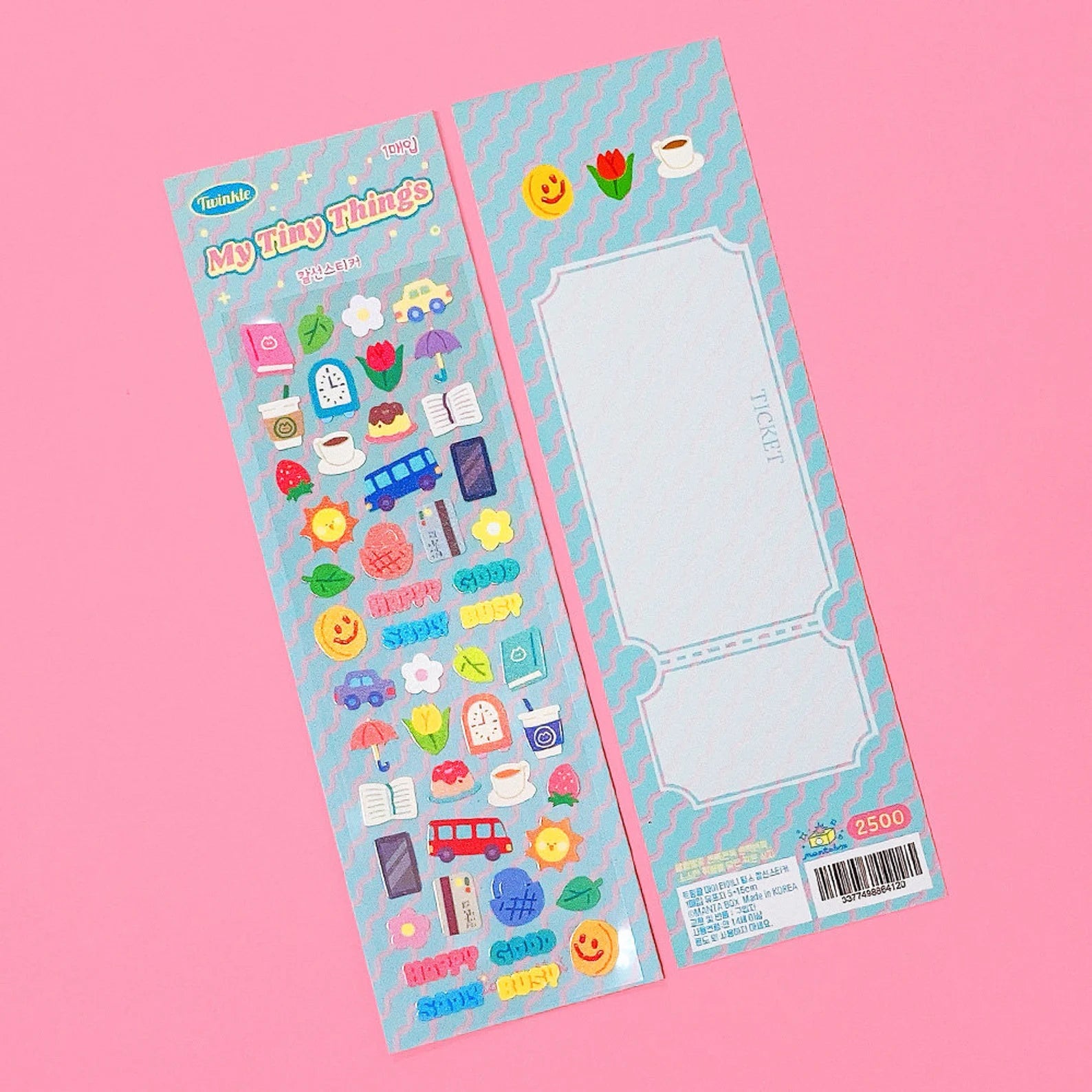 Mantabox - My Tiny Things Deco Sticker Sheet