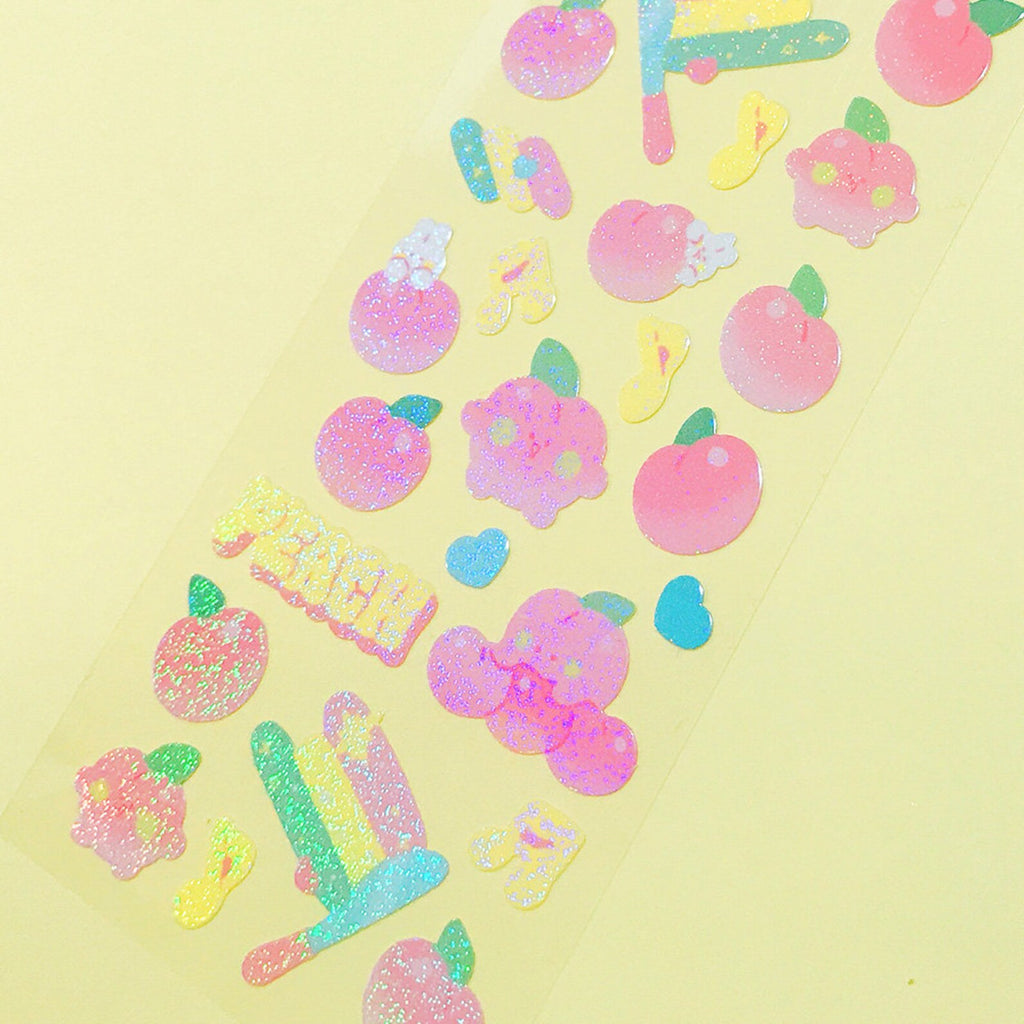 Mantabox - Wonderful Peach Deco Sticker Sheet