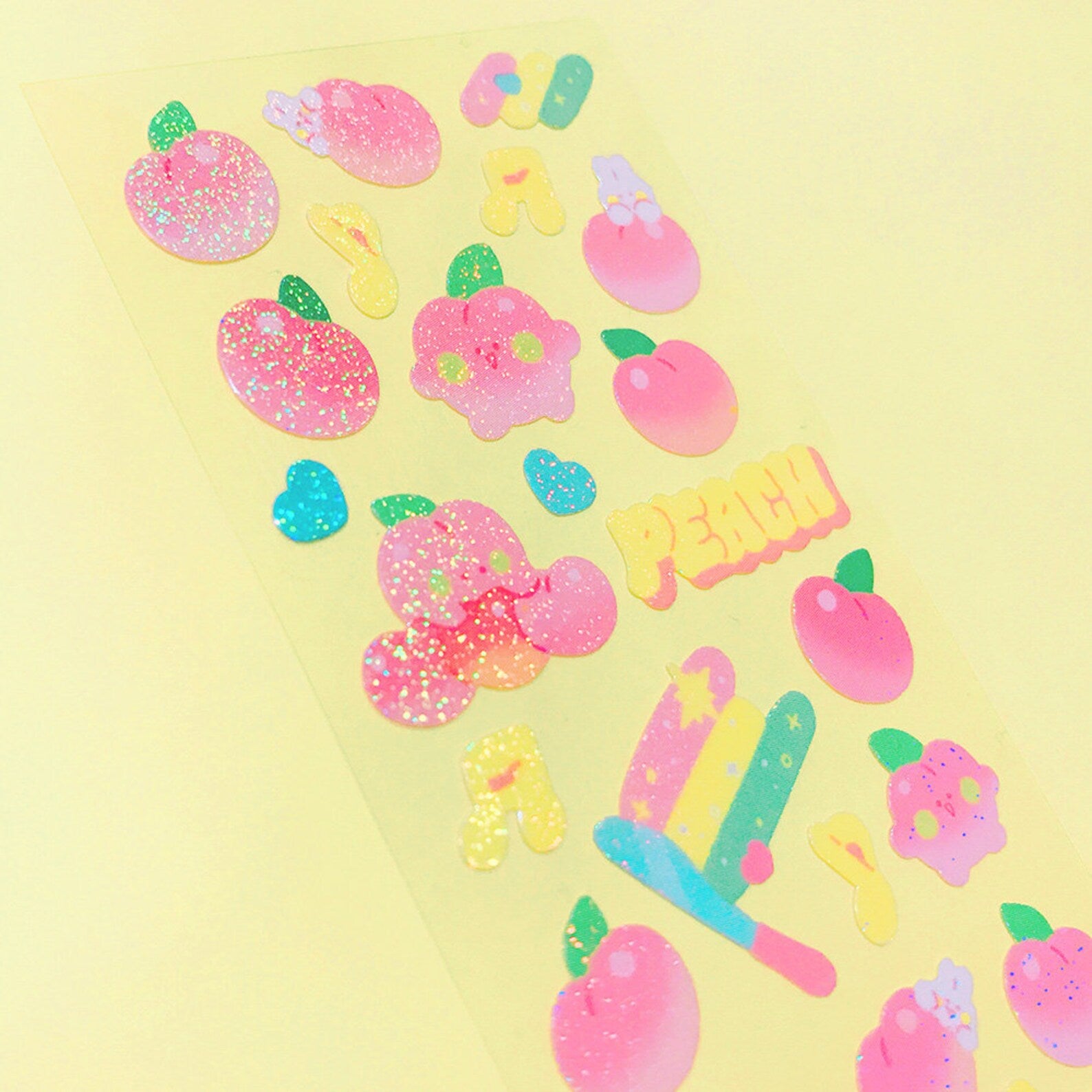 Mantabox - Wonderful Peach Deco Sticker Sheet