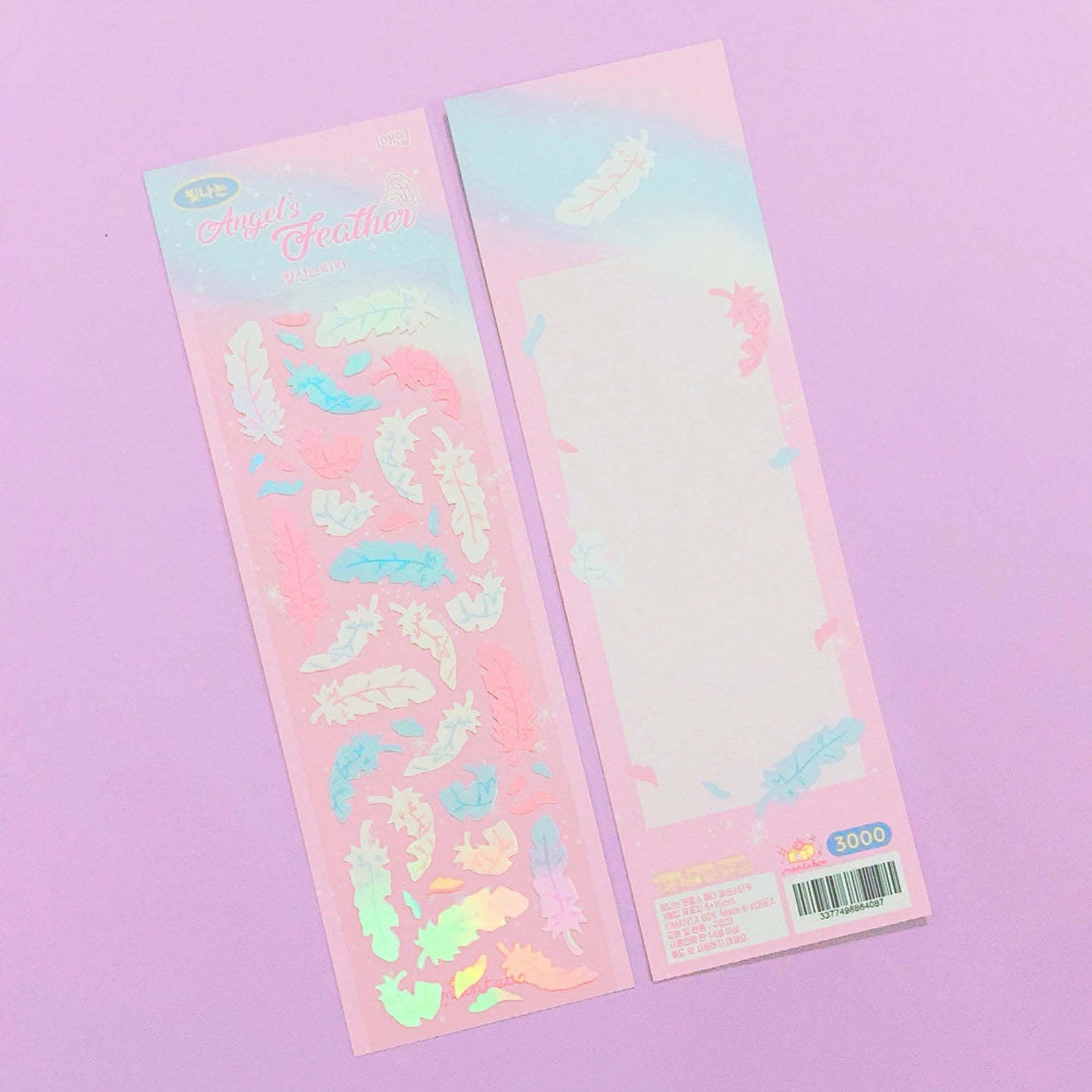 Mantabox - Angel's Feather Deco Sticker Sheet