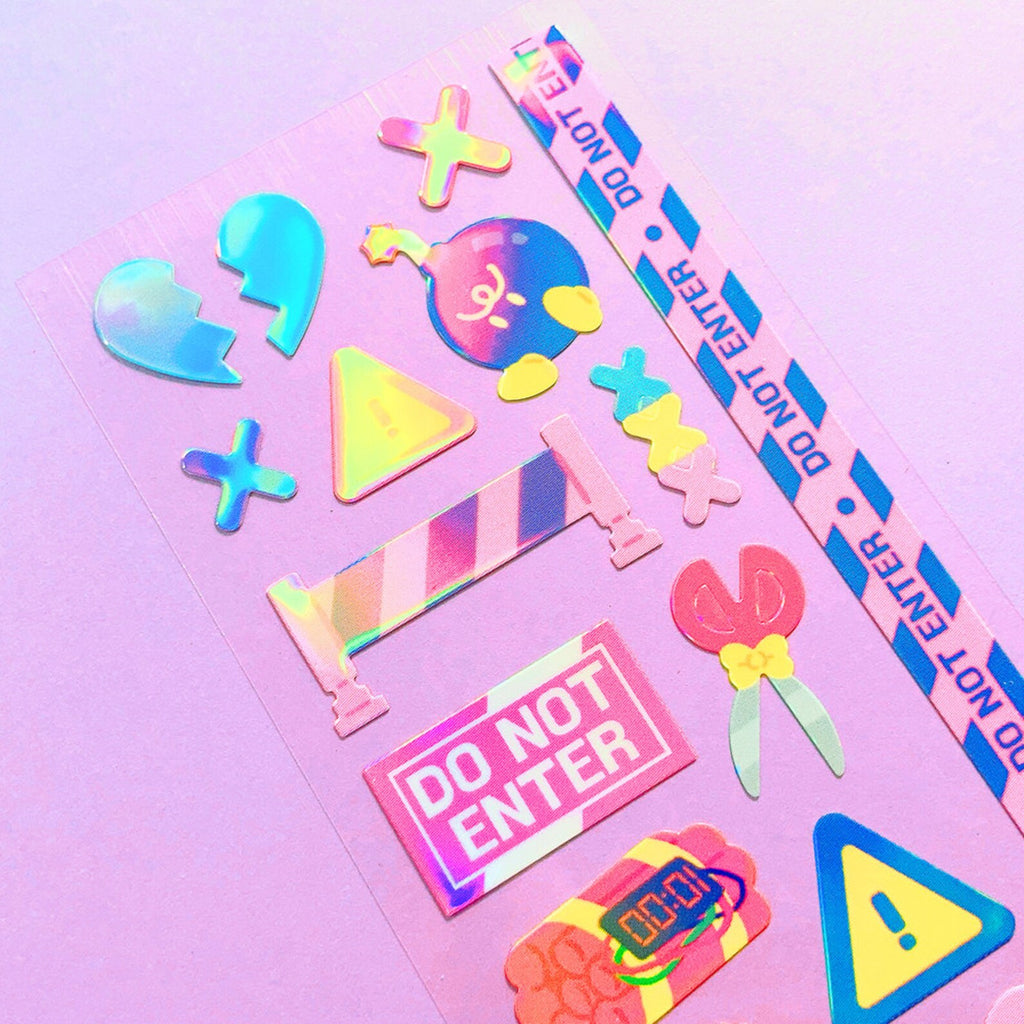 Mantabox - Dangerous Things 3 Deco Sticker Sheet