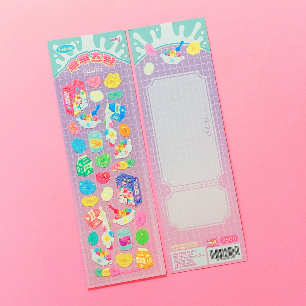 Mantabox - Fruit Rings Deco Sticker Sheet