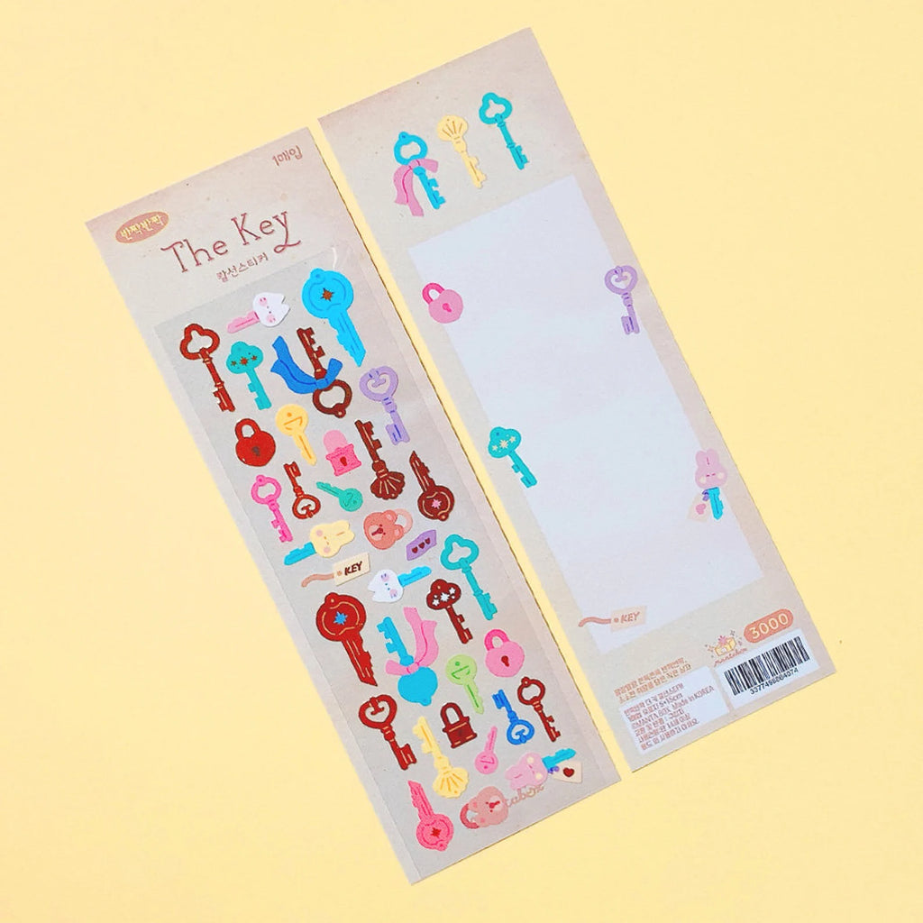 Mantabox - The Keys Deco Sticker Sheet