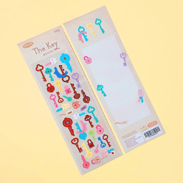 Mantabox - The Keys Deco Sticker Sheet