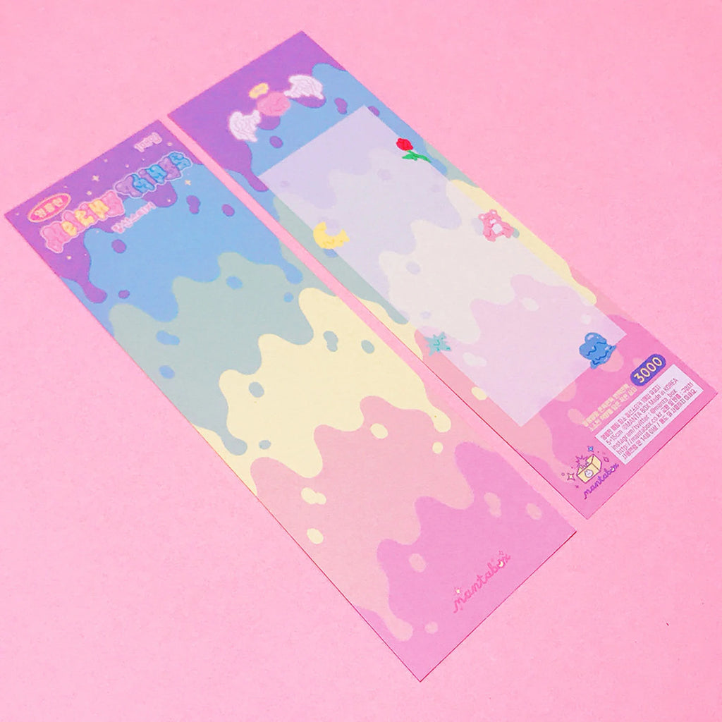 Mantabox - Melting Things Deco Sticker Sheet